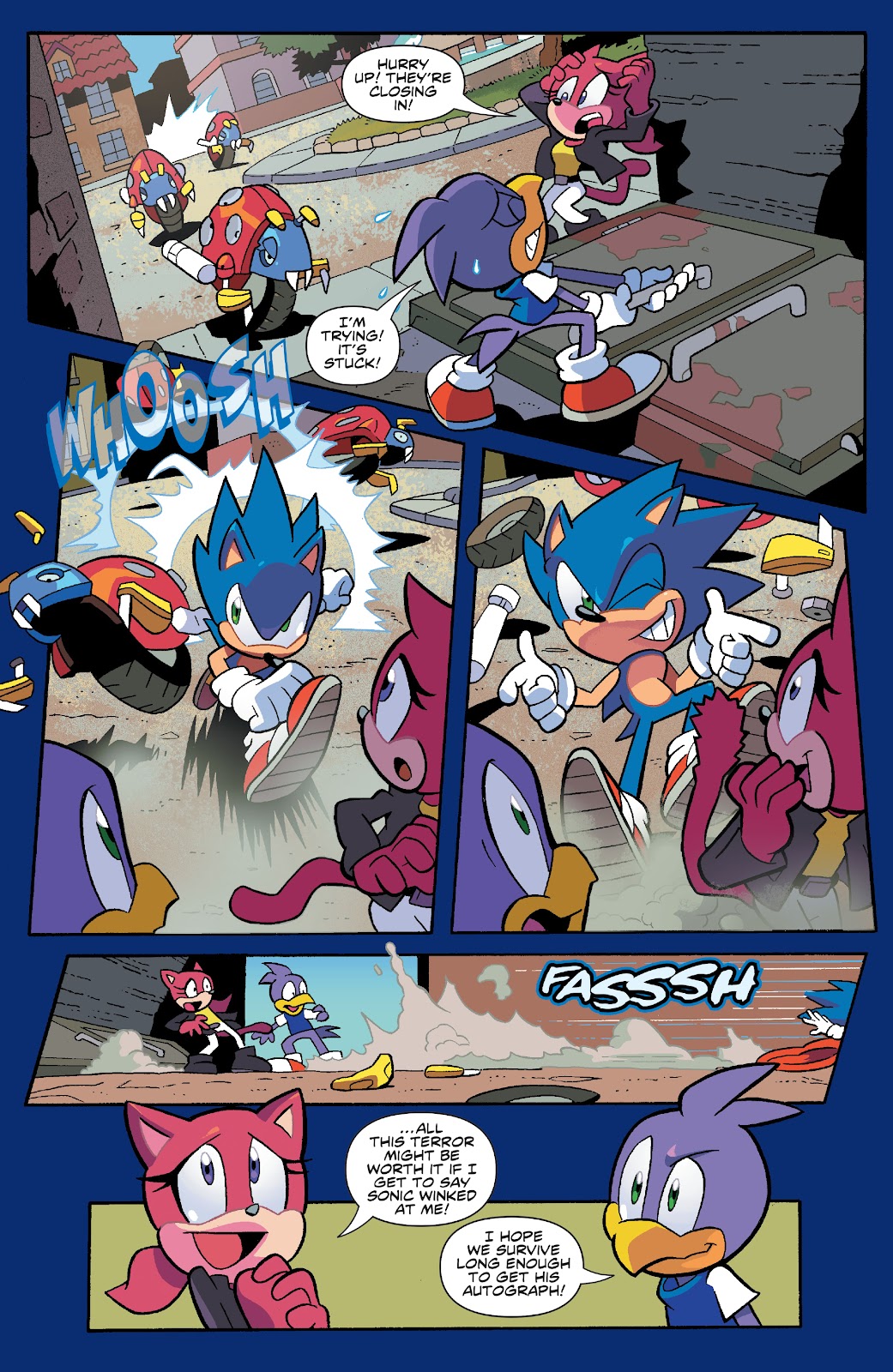 Sonic the Hedgehog (2018) issue 5th Anniversary Edition - Page 8