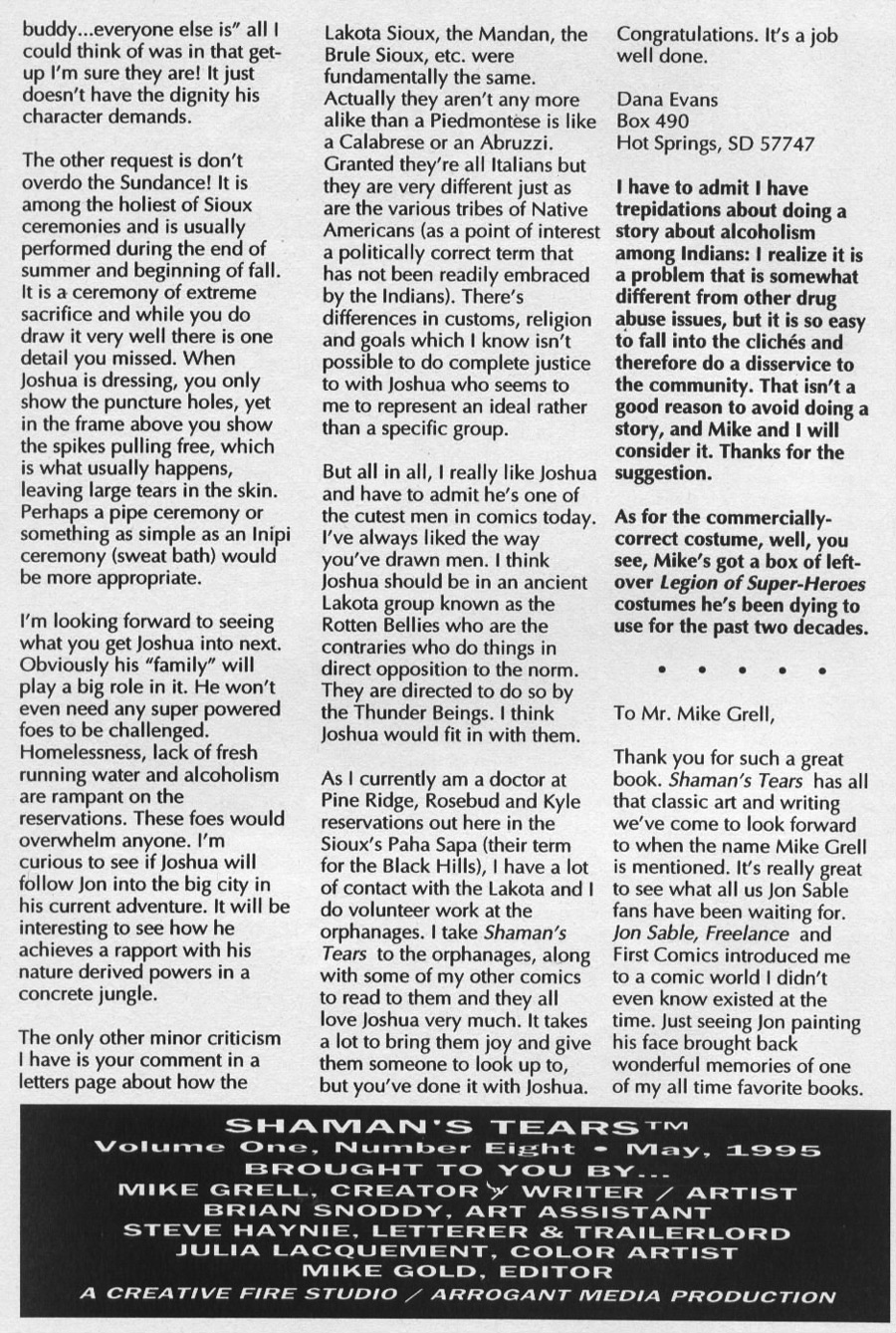 Read online Shaman's Tears comic -  Issue #8 - 26