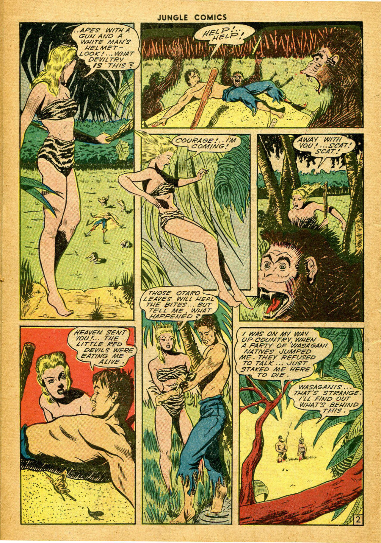 Read online Jungle Comics comic -  Issue #57 - 44