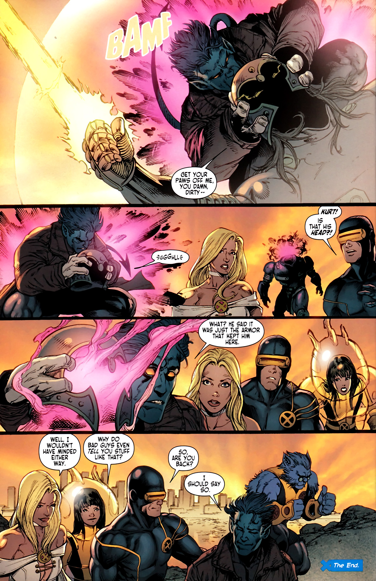 Read online X-Men: Manifest Destiny Nightcrawler comic -  Issue # Full - 33