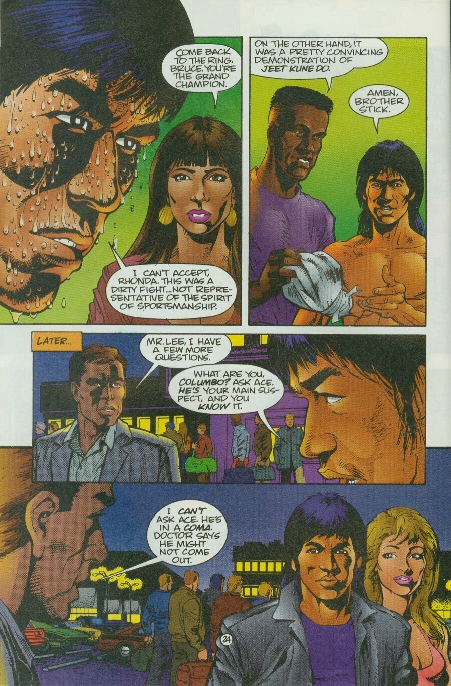 Read online Bruce Lee comic -  Issue #2 - 25