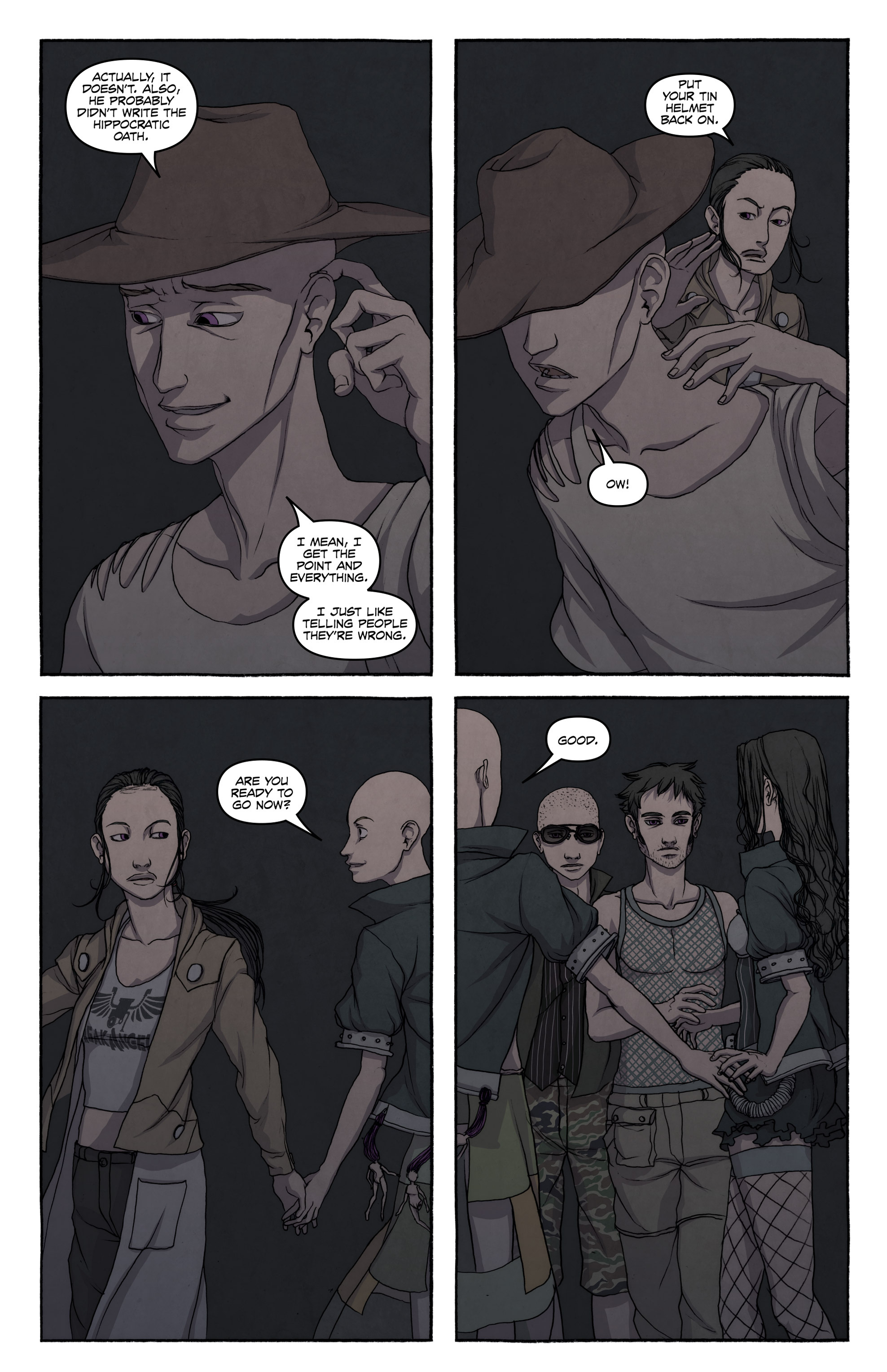 Read online FreakAngels comic -  Issue #2 - 112