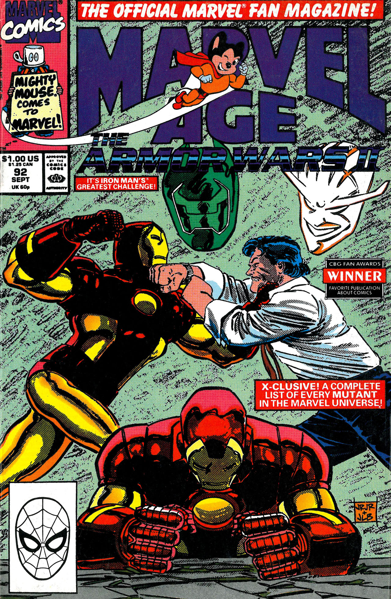 Read online Marvel Age comic -  Issue #92 - 1