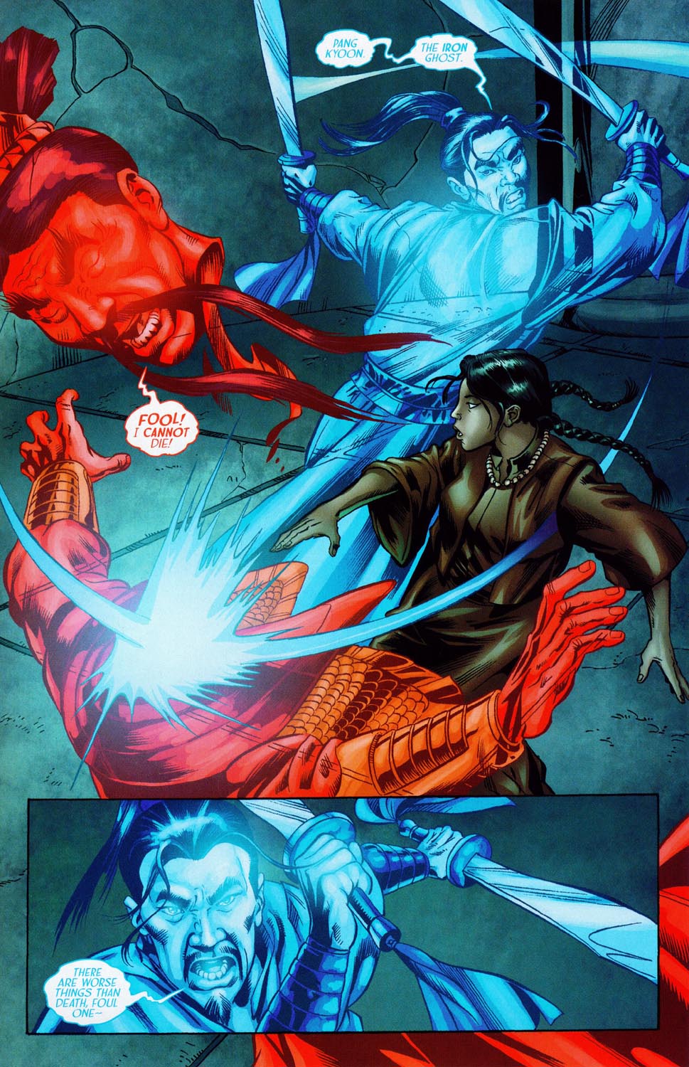 Read online Silken Ghost comic -  Issue #5 - 20