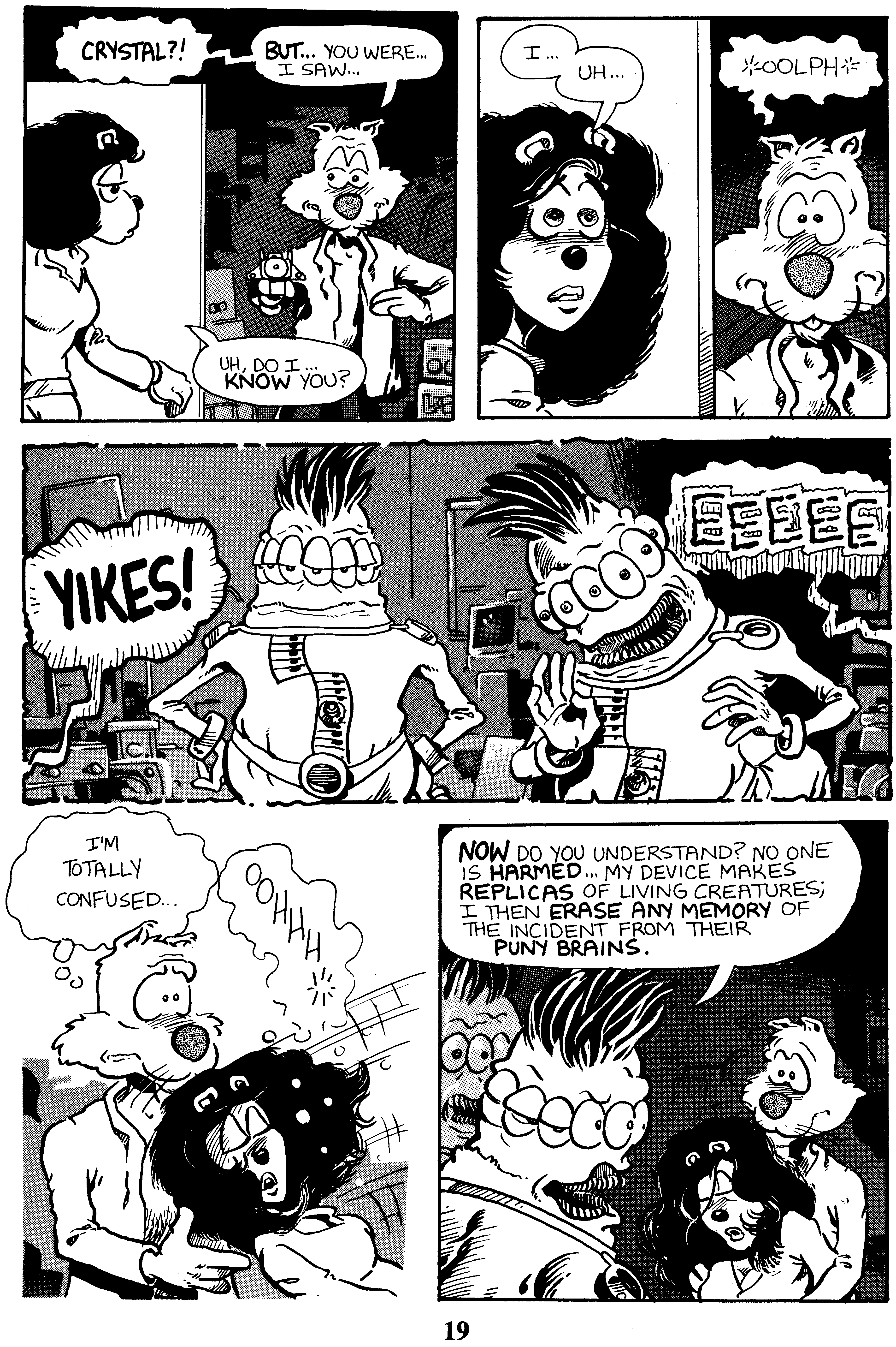 Read online Critters comic -  Issue #43 - 21