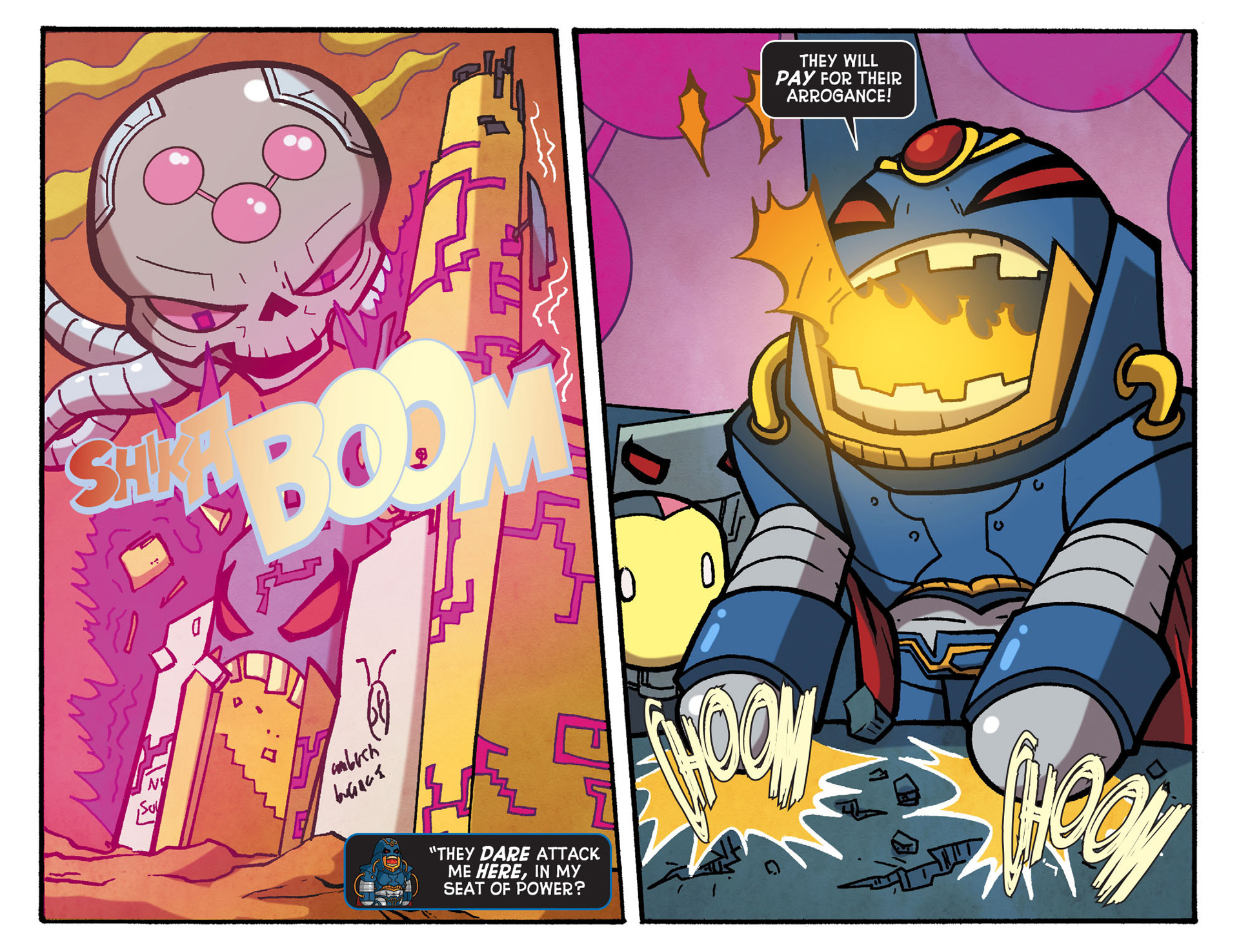 Read online Scribblenauts Unmasked: A Crisis of Imagination comic -  Issue #13 - 21