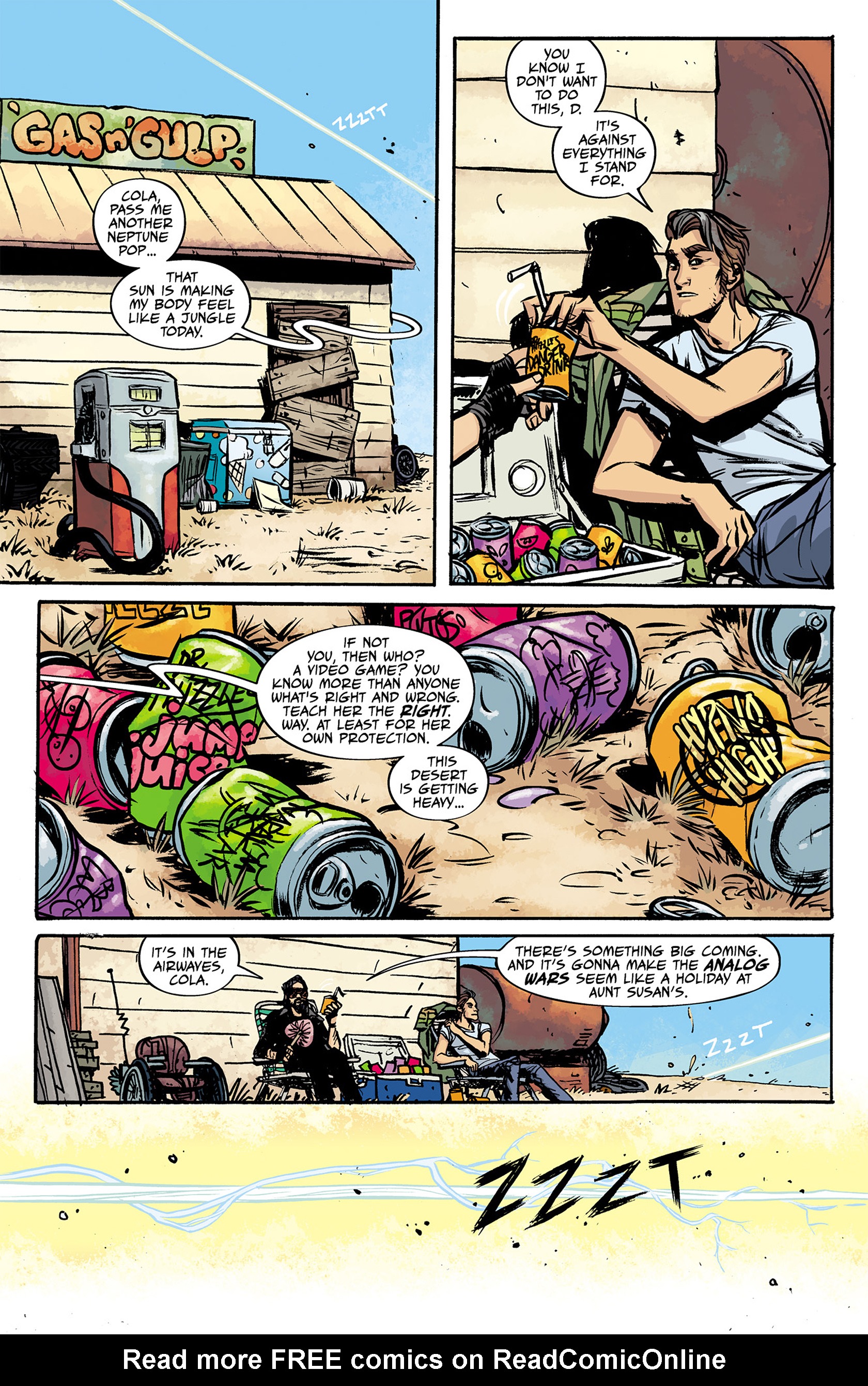 Read online The True Lives Of The Fabulous Killjoys comic -  Issue #3 - 3