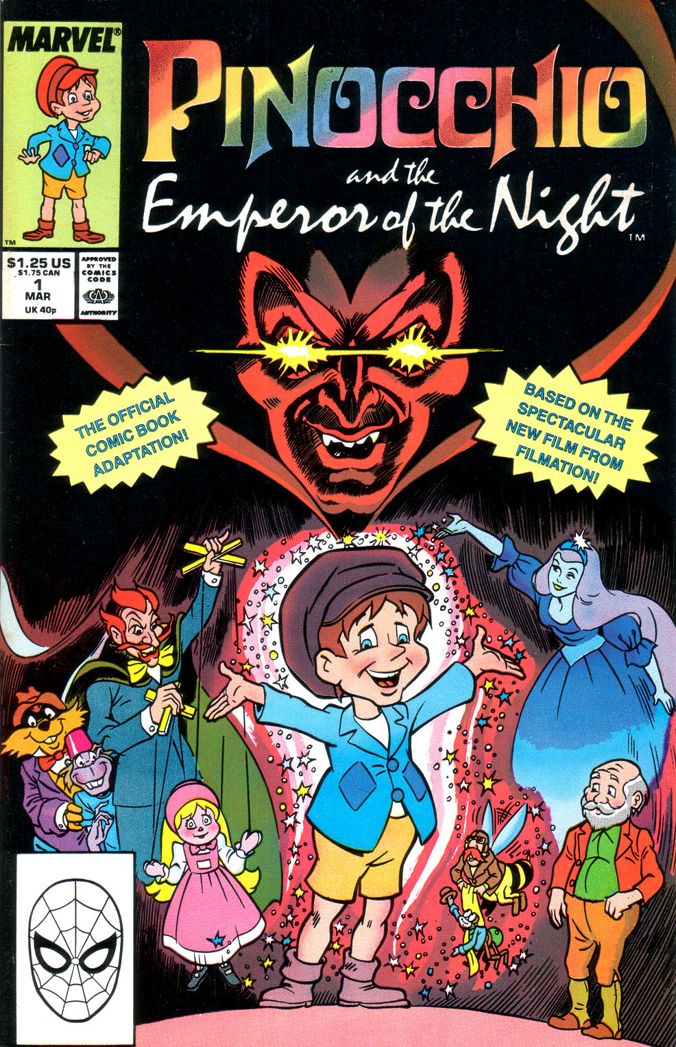 Read online Pinocchio and the Emperor of the Night comic -  Issue # Full - 1