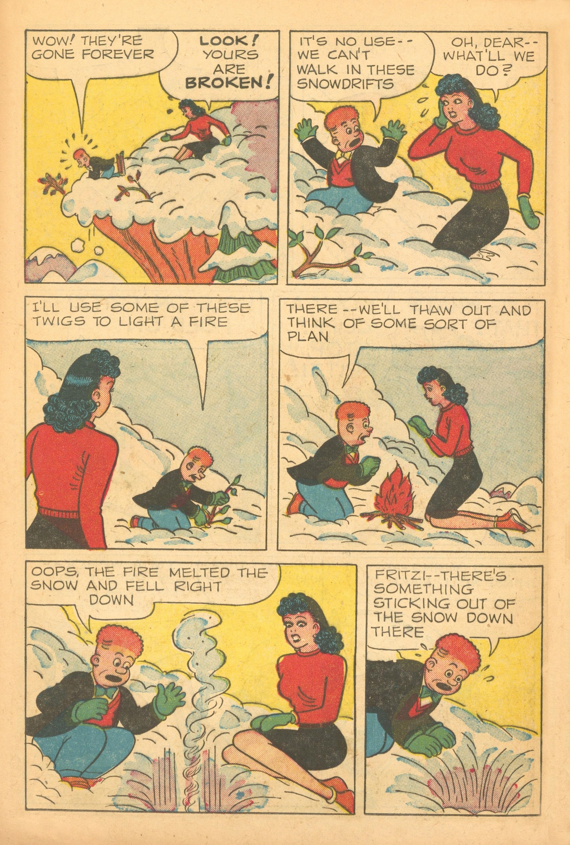 Read online Fritzi Ritz (1953) comic -  Issue #27 - 12