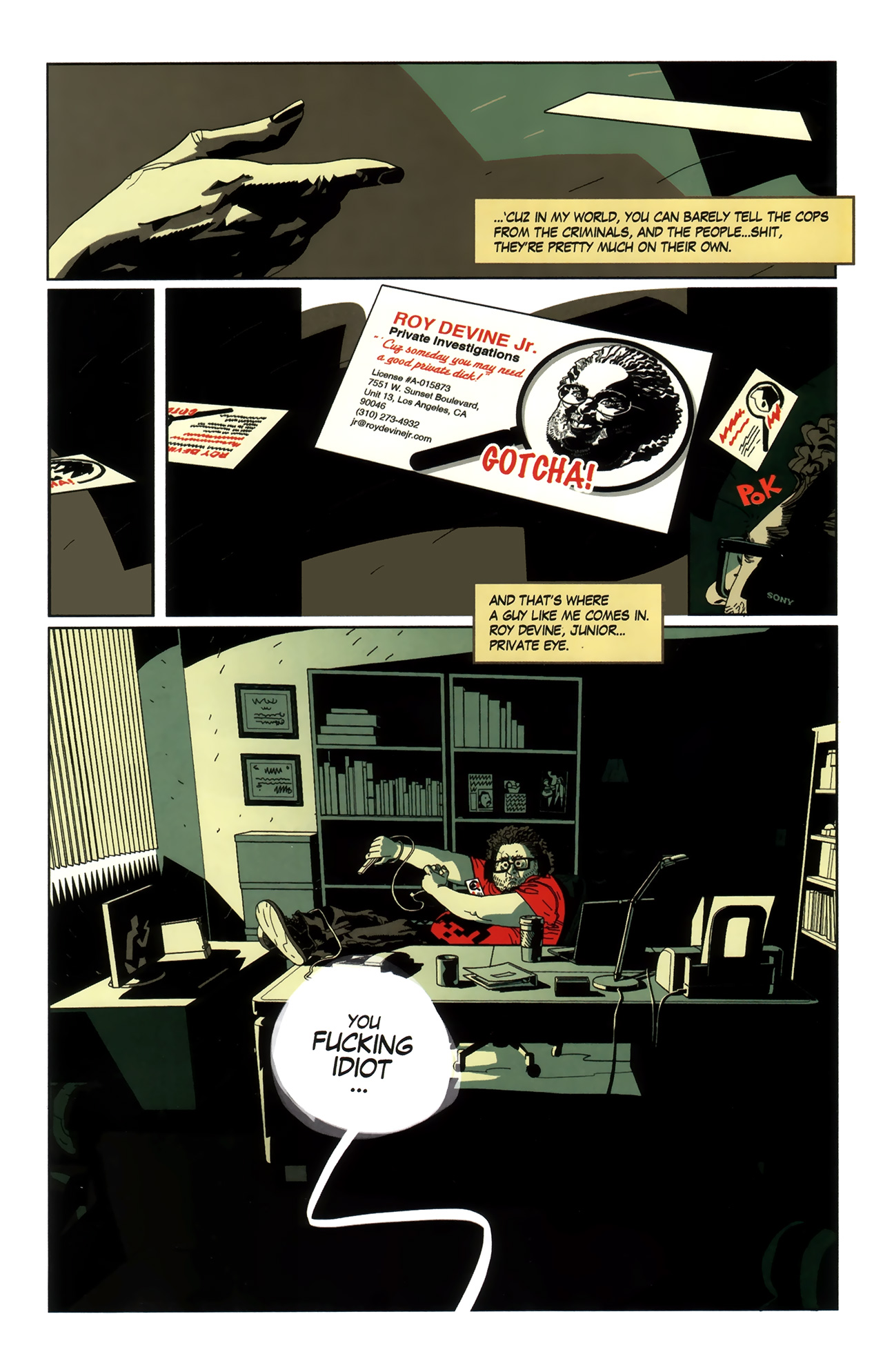 Read online Blue Estate comic -  Issue #1 - 4