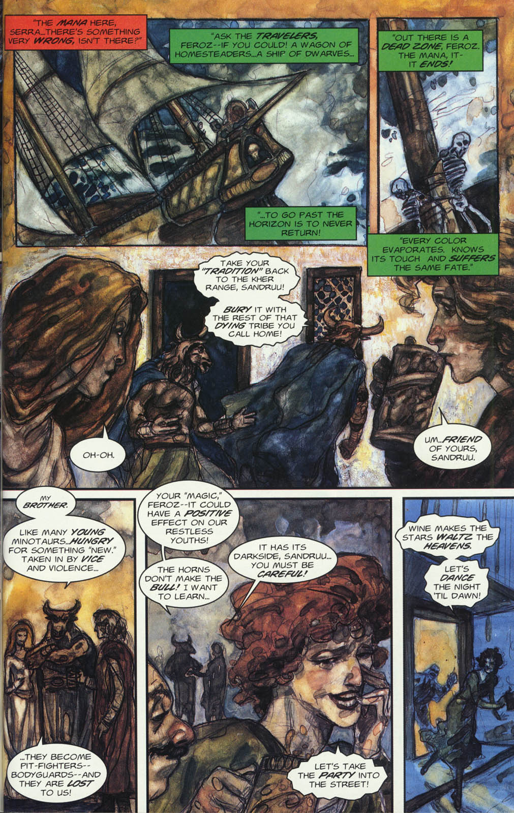 Read online Homelands On the World of Magic: The Gathering comic -  Issue # Full - 16
