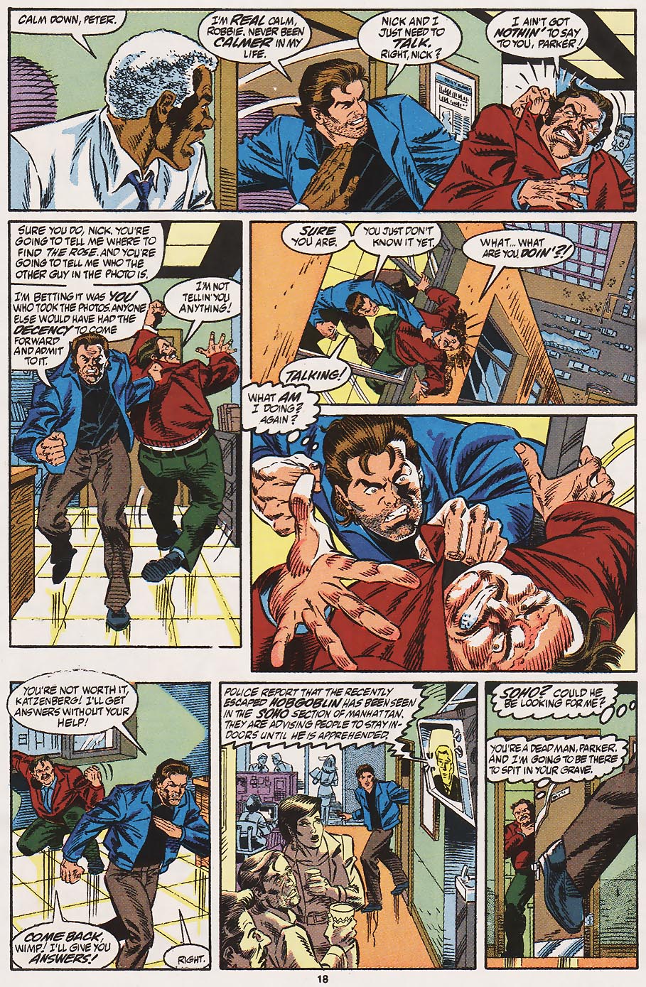 Read online Web of Spider-Man (1985) comic -  Issue #86 - 15