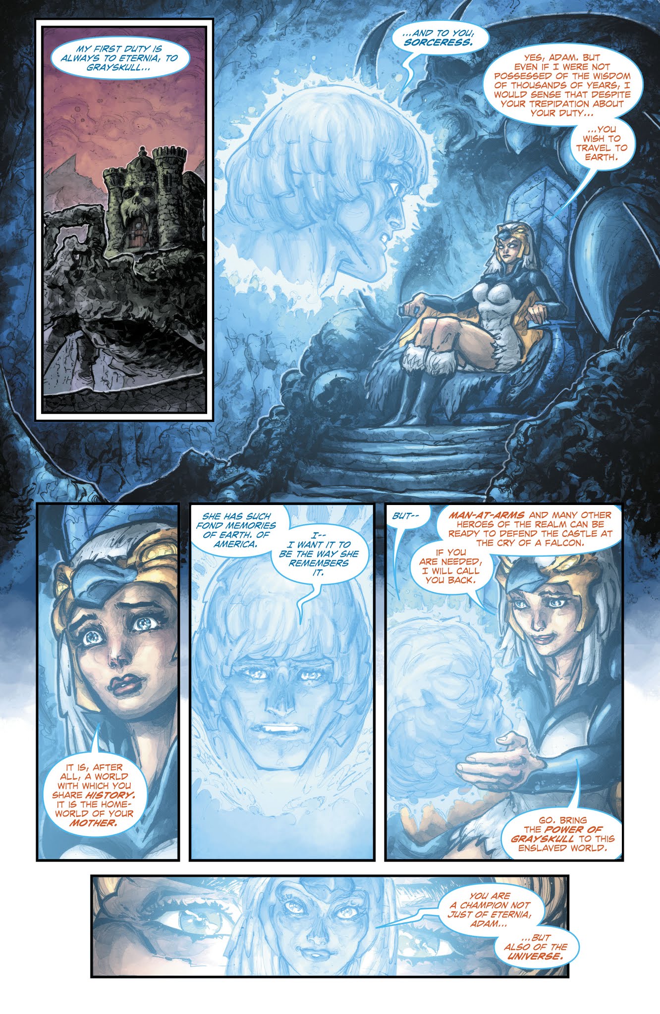 Read online Injustice Vs. Masters of the Universe comic -  Issue #1 - 21