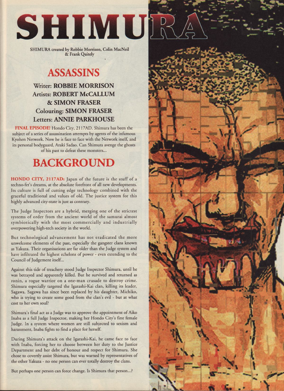 Read online Judge Dredd: The Megazine (vol. 2) comic -  Issue #77 - 23