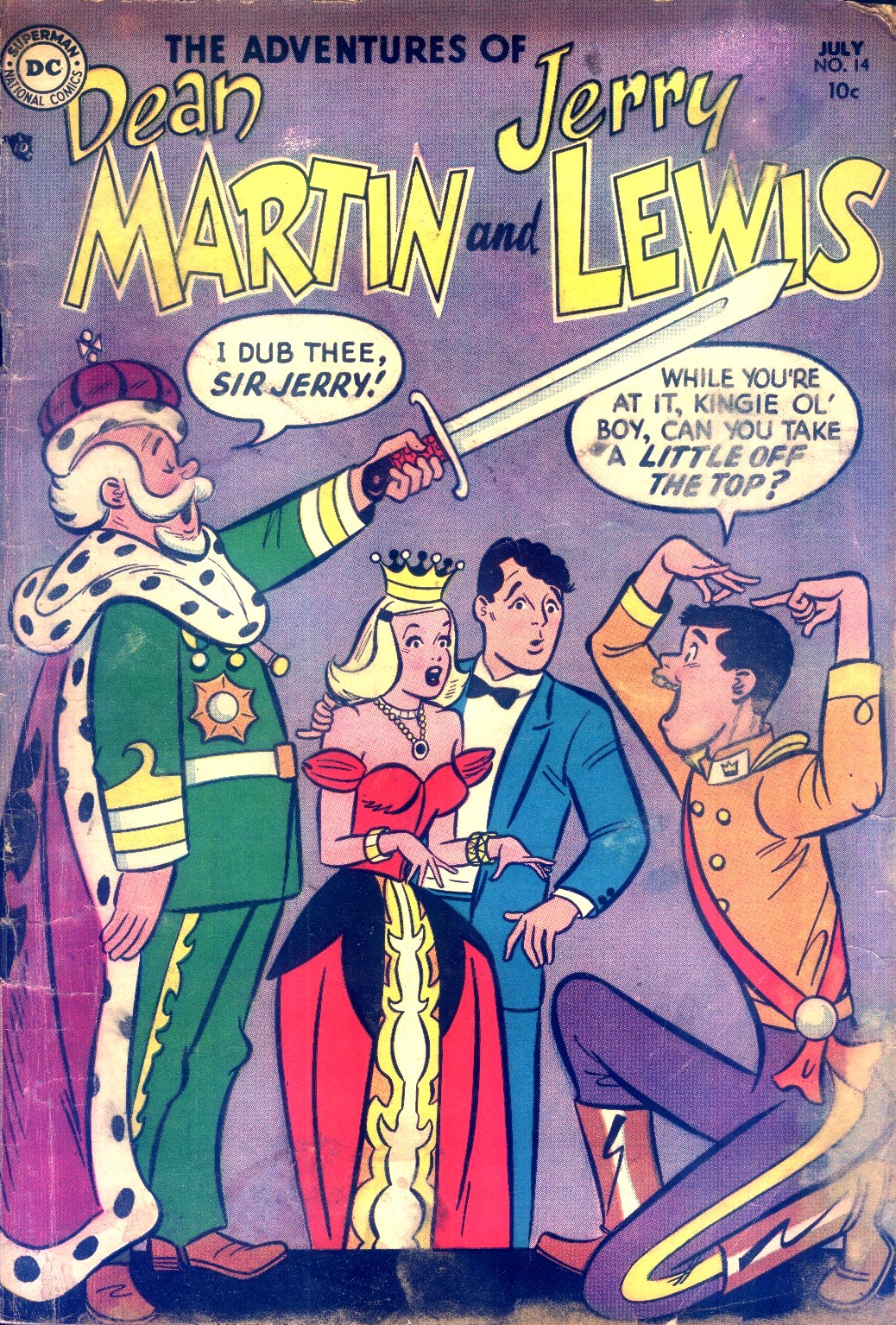 Read online The Adventures of Dean Martin and Jerry Lewis comic -  Issue #14 - 1