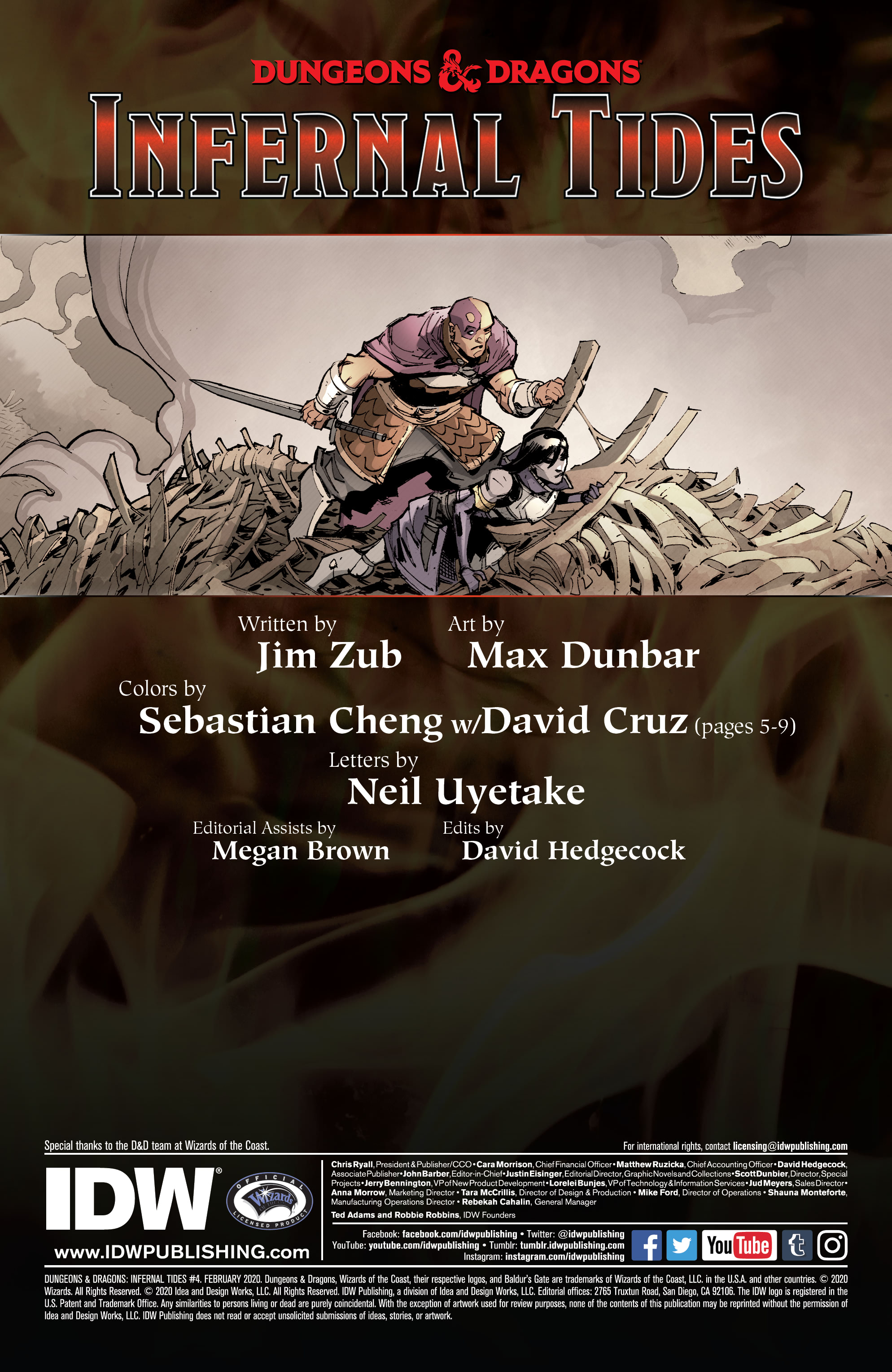 Read online Dungeons & Dragons: Infernal Tides comic -  Issue #4 - 2