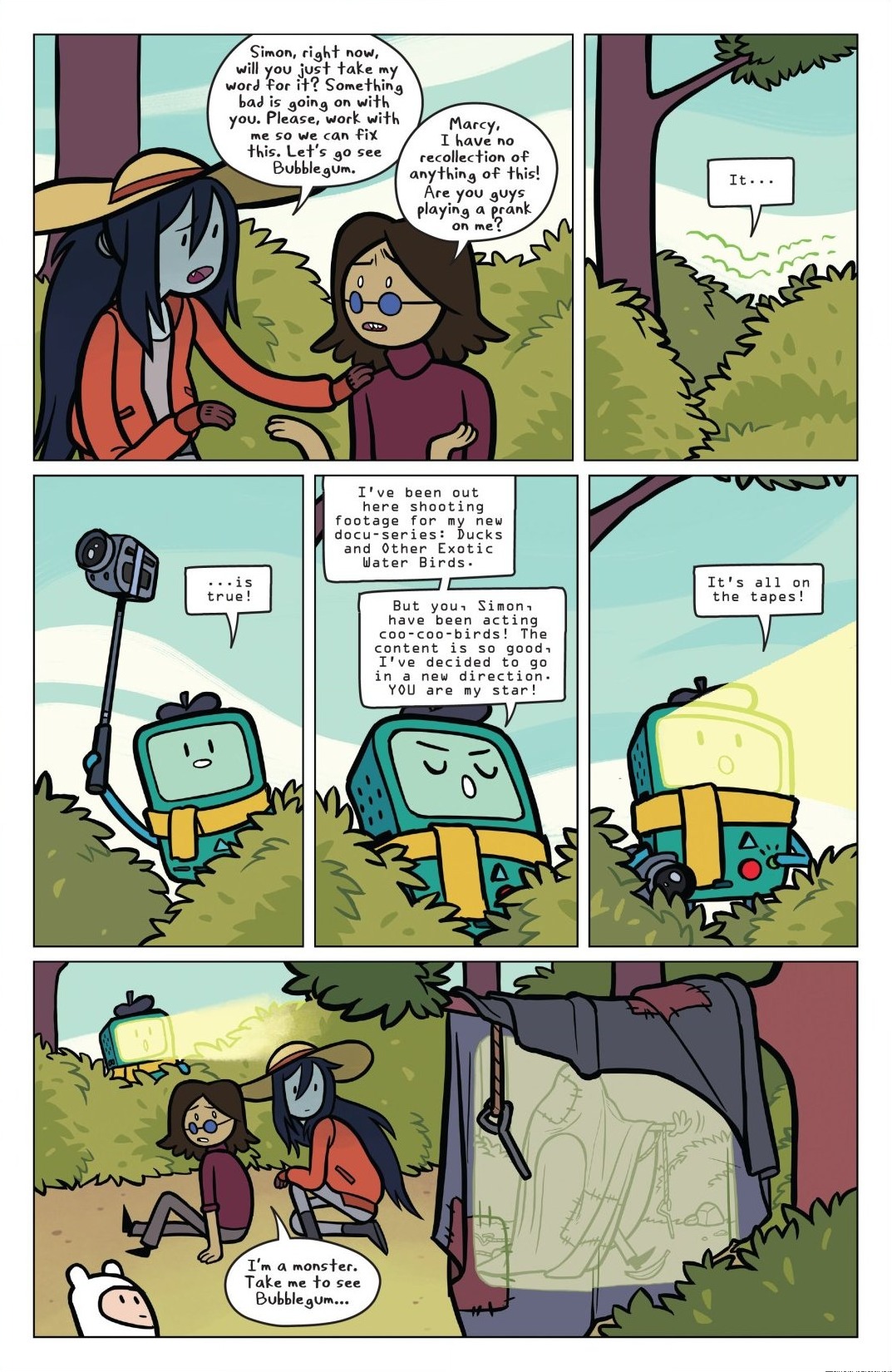 Read online Adventure Time: Marcy & Simon comic -  Issue #4 - 5