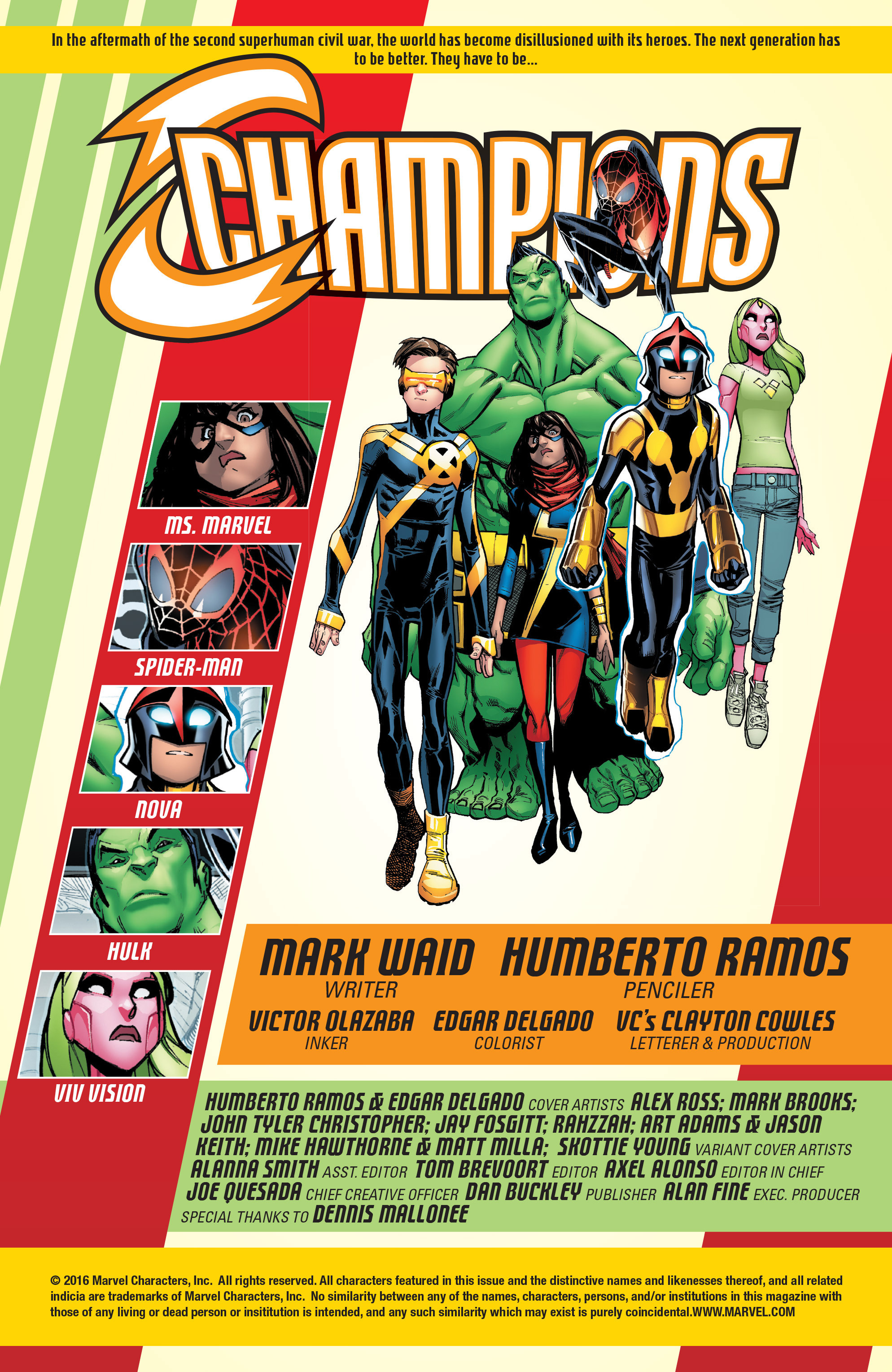 Read online Champions (2016) comic -  Issue #1 - 2