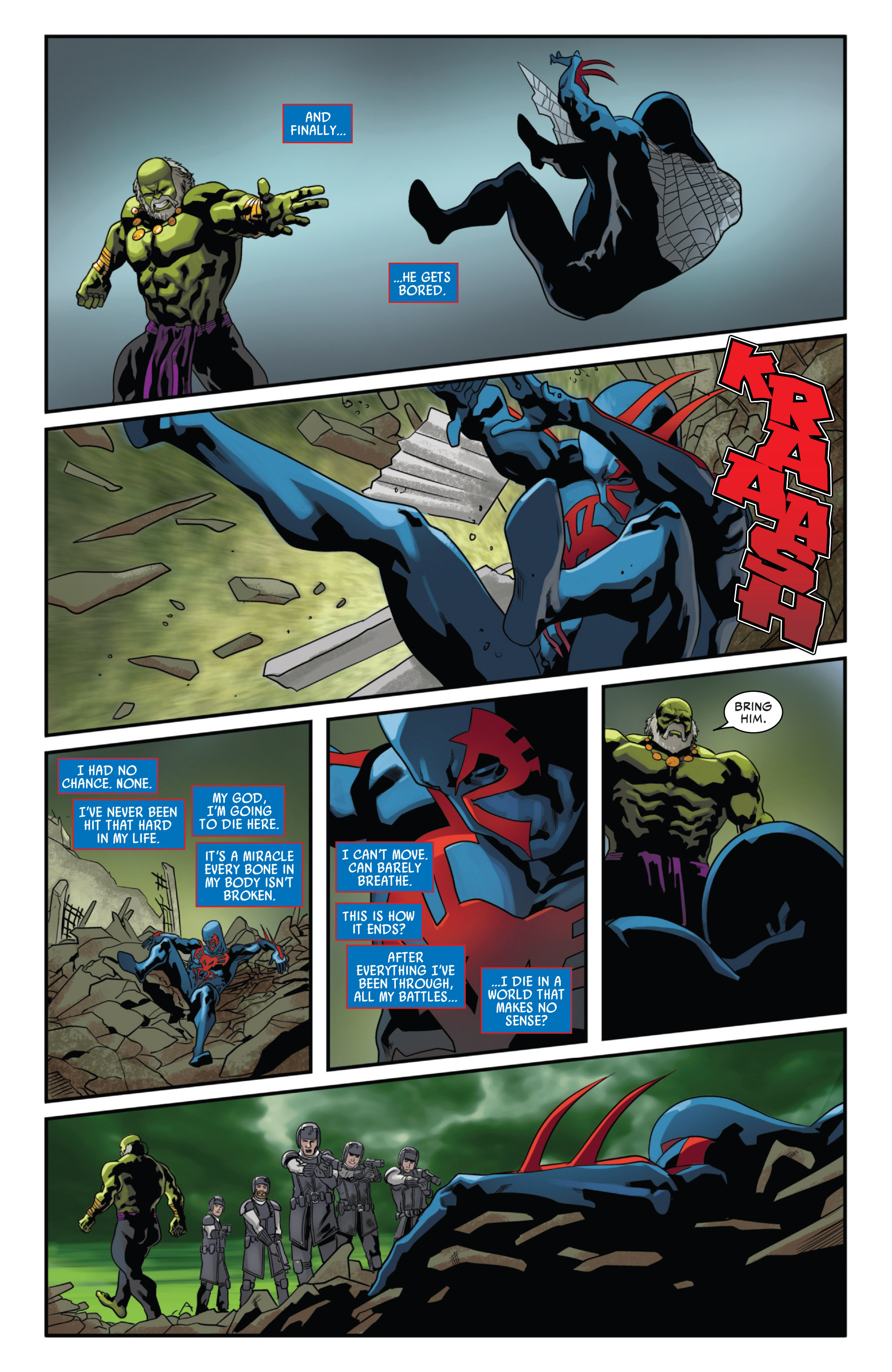 Read online Spider-Man 2099 (2014) comic -  Issue #9 - 16