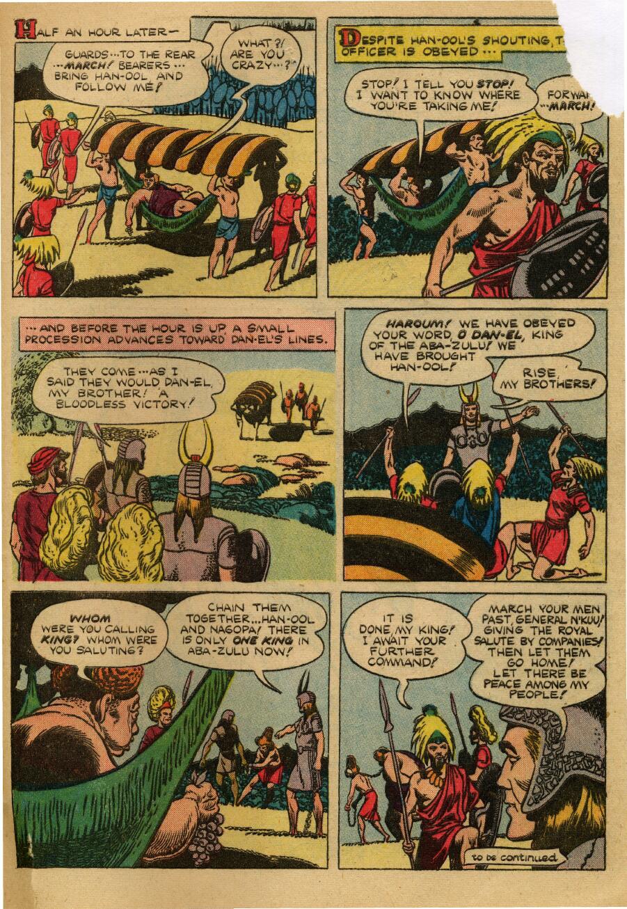 Read online Tarzan (1948) comic -  Issue #48 - 49