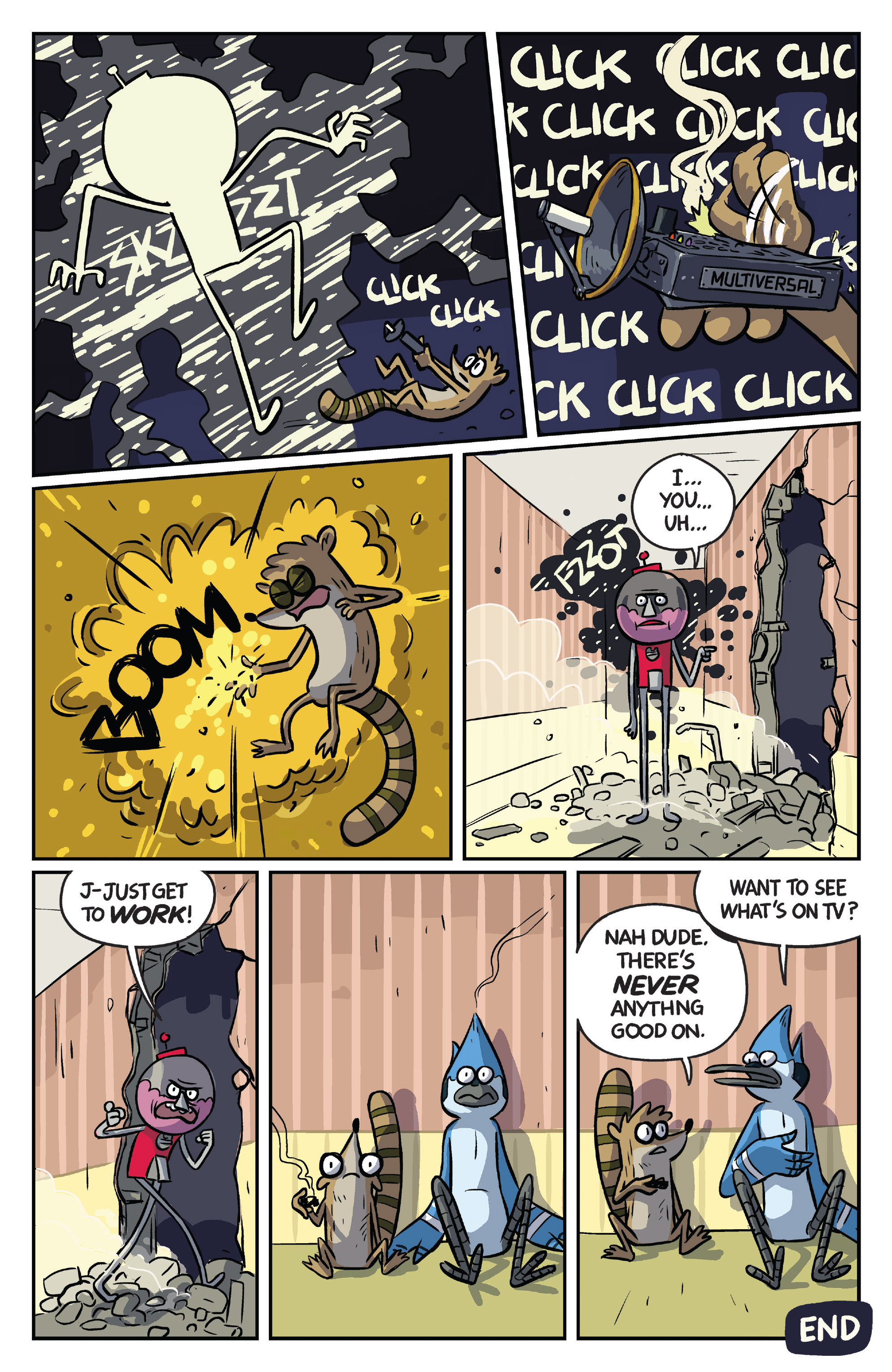 Read online Regular Show comic -  Issue #39 - 24