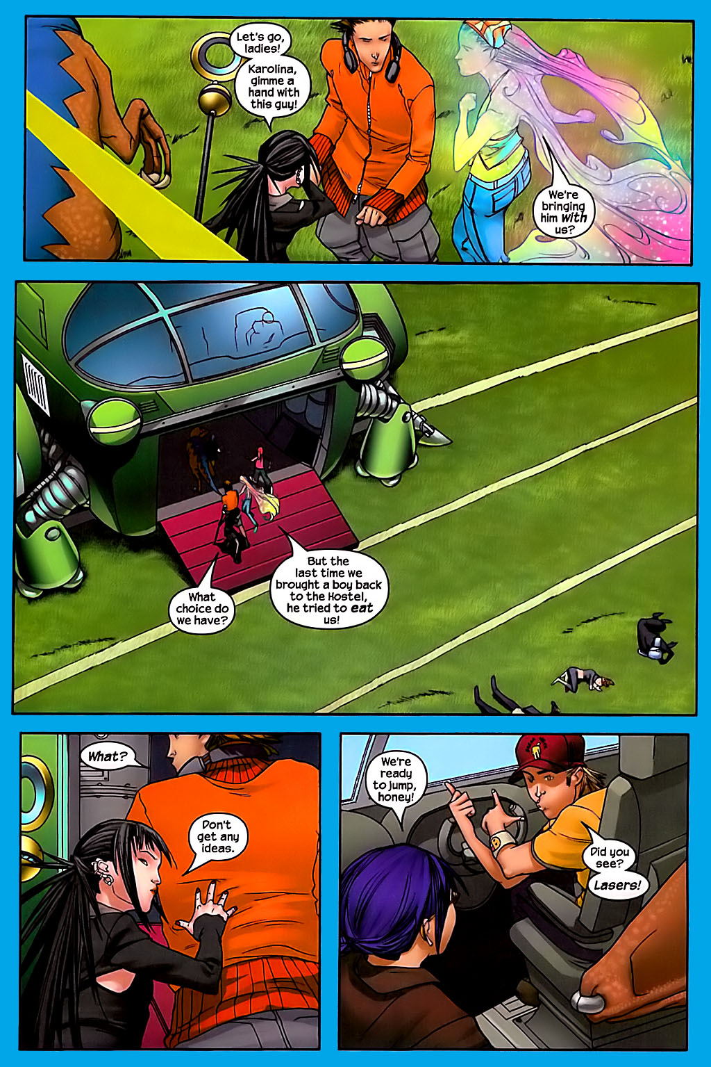Read online Runaways (2005) comic -  Issue #3 - 6