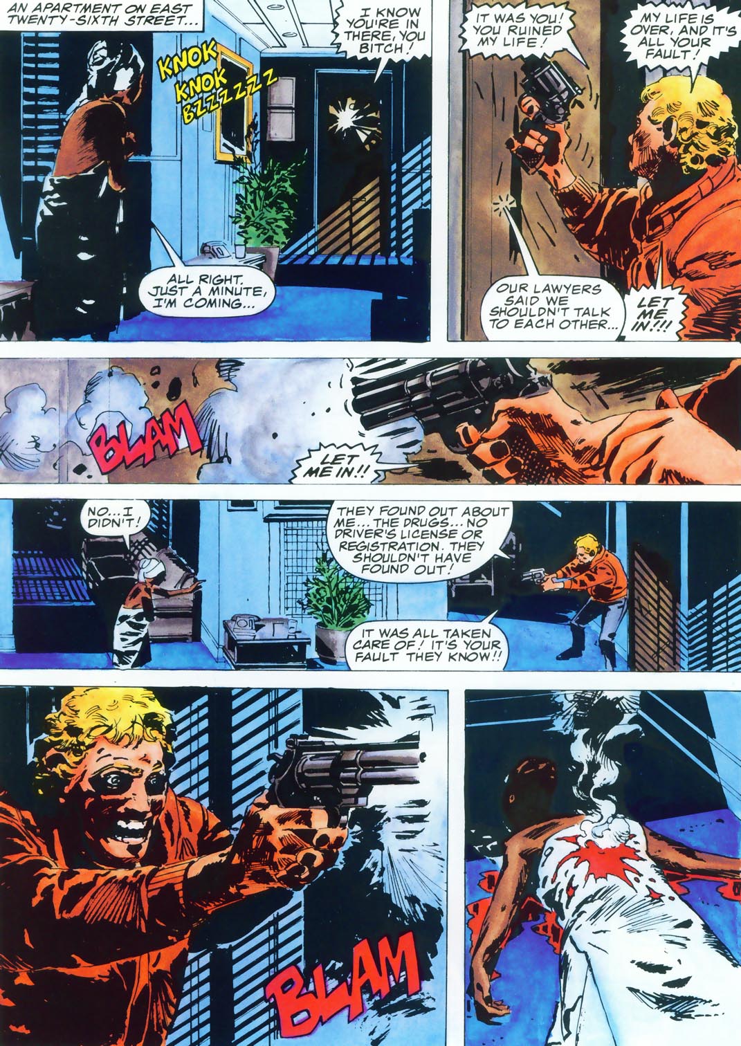 Read online Marvel Graphic Novel comic -  Issue #40 - The Punisher - Assassins' Guild - 19