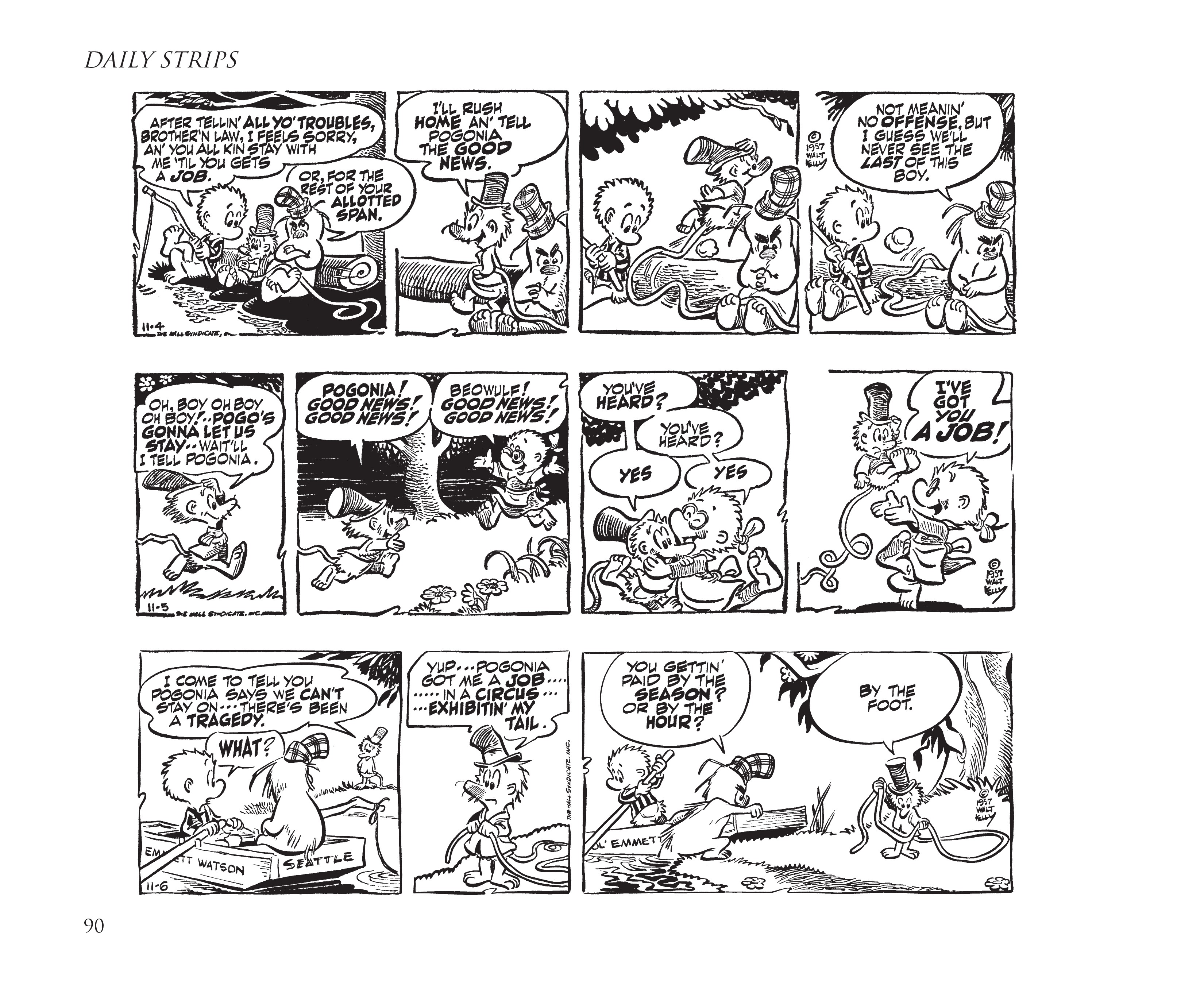 Read online Pogo by Walt Kelly: The Complete Syndicated Comic Strips comic -  Issue # TPB 5 (Part 1) - 99