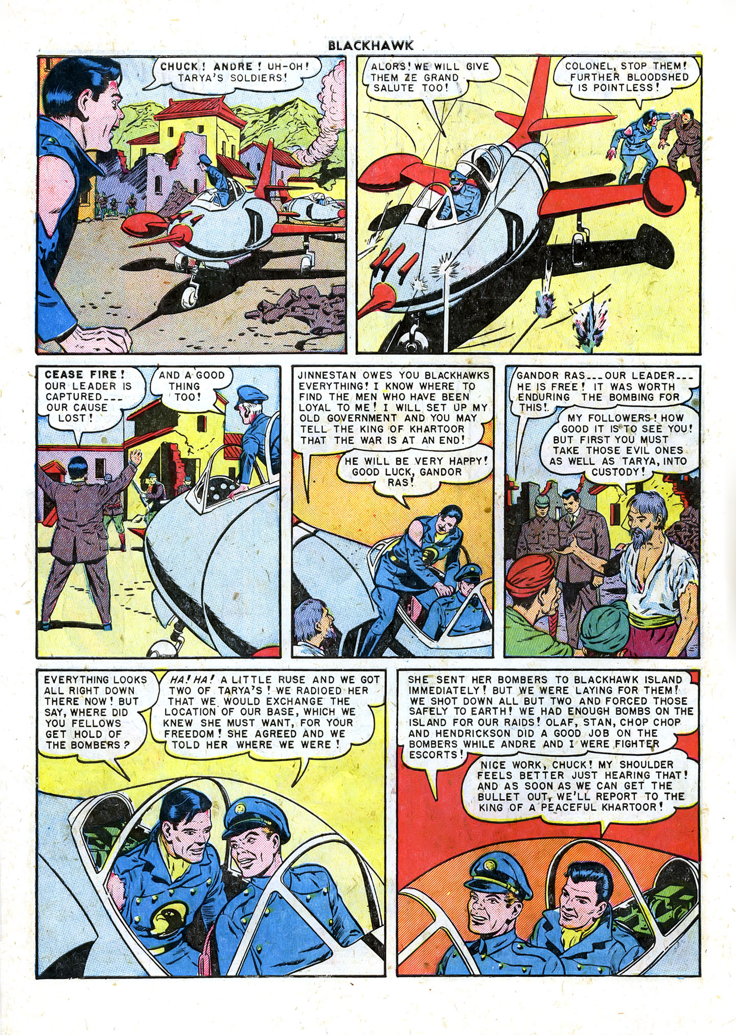 Read online Blackhawk (1957) comic -  Issue #36 - 14
