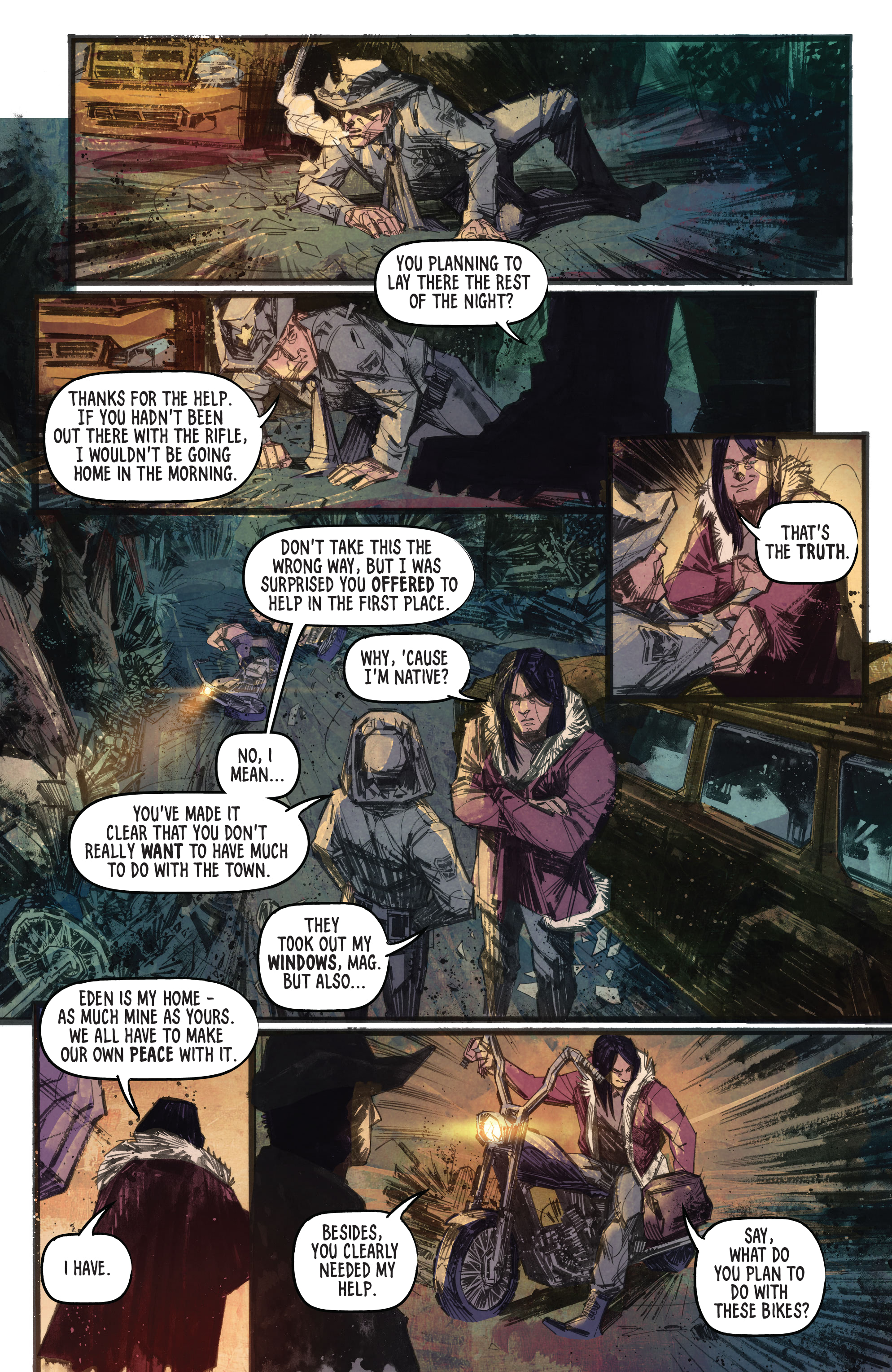Read online Postal: Night Shift (One-Shot) comic -  Issue # Full - 19