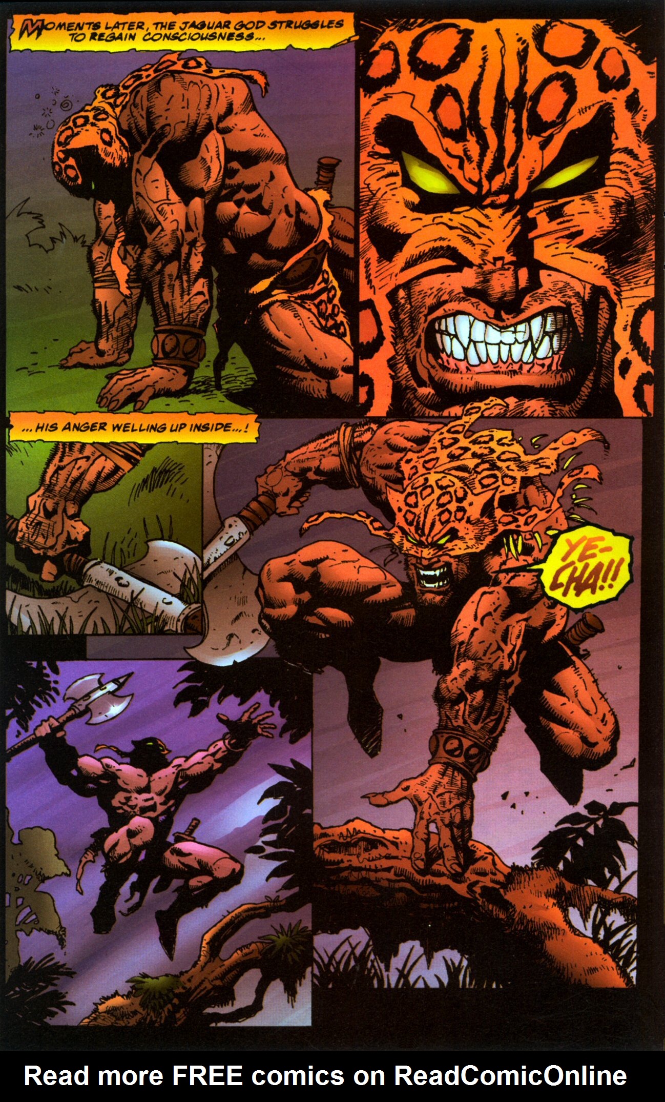 Read online Jaguar God comic -  Issue #3 - 21