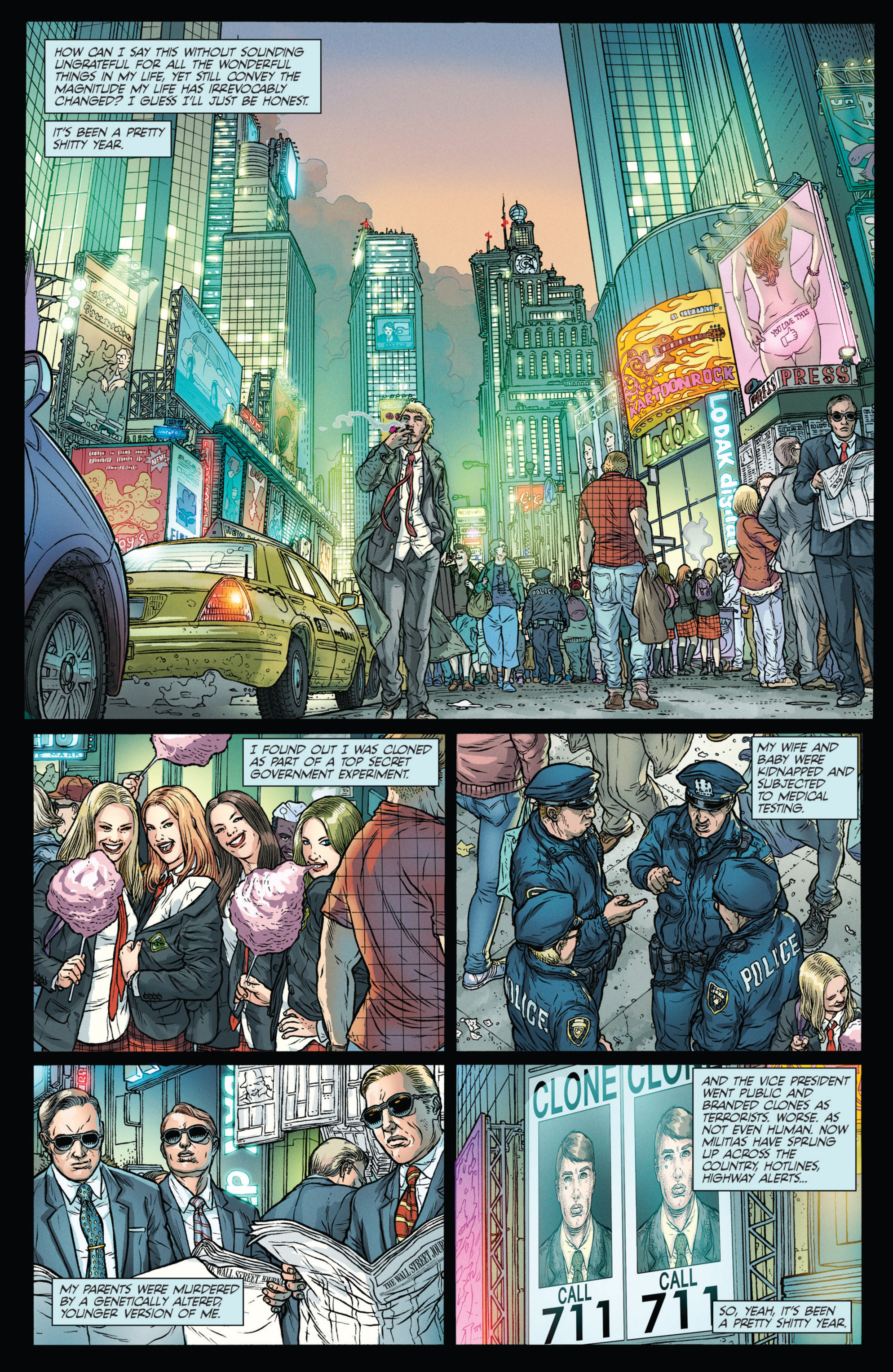 Read online Clone comic -  Issue # _TPB 3 - Third Generation - 7
