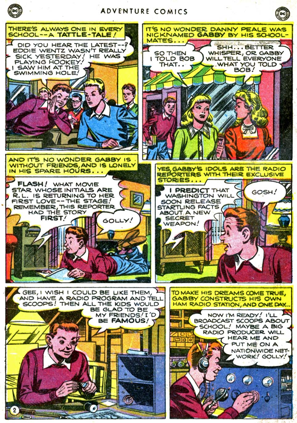 Adventure Comics (1938) 151 Page 3