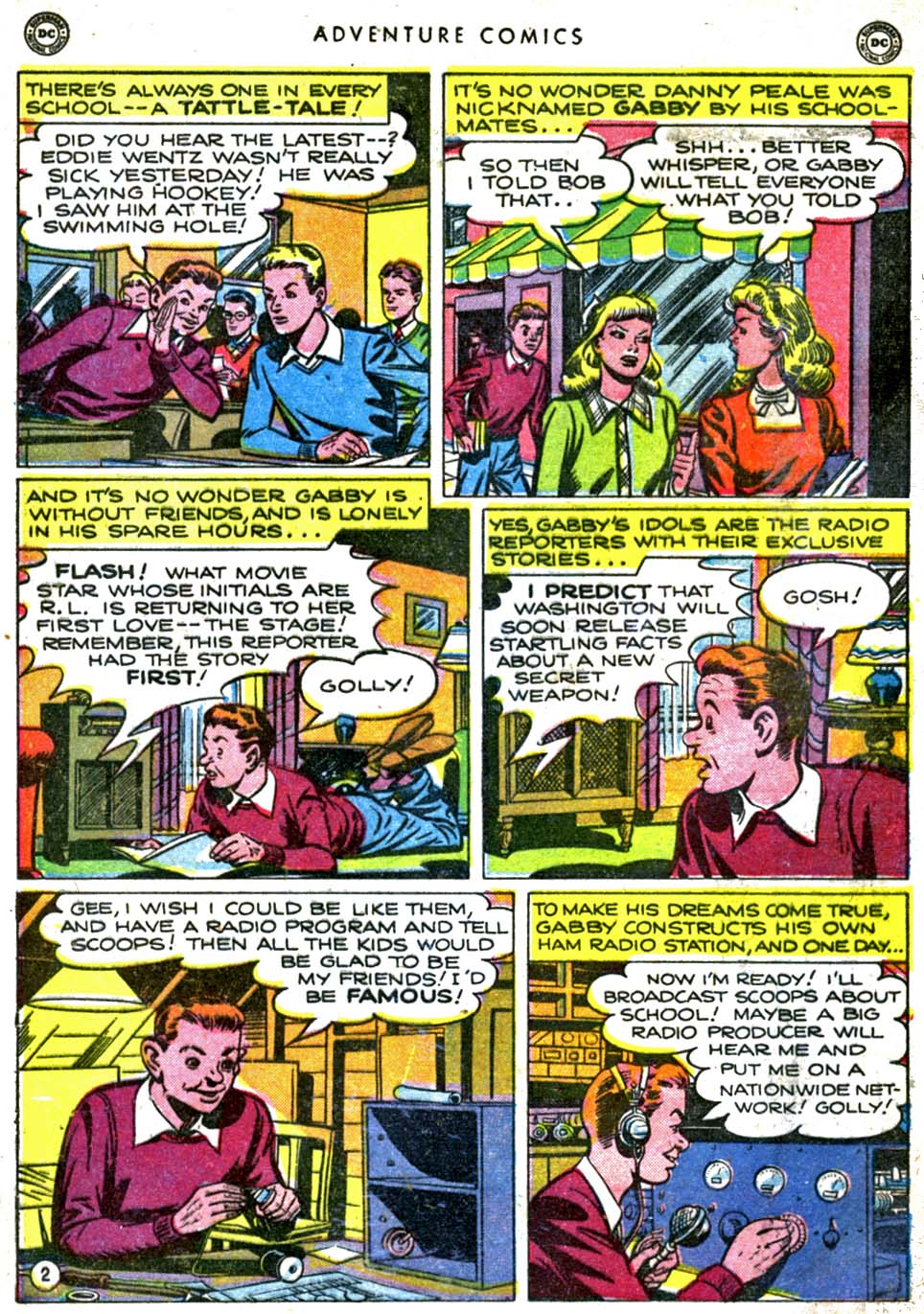 Read online Adventure Comics (1938) comic -  Issue #151 - 4