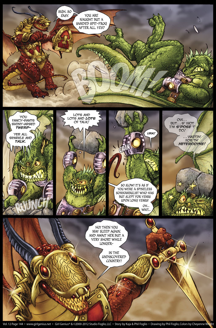 Read online Girl Genius (2002) comic -  Issue #12 - 145