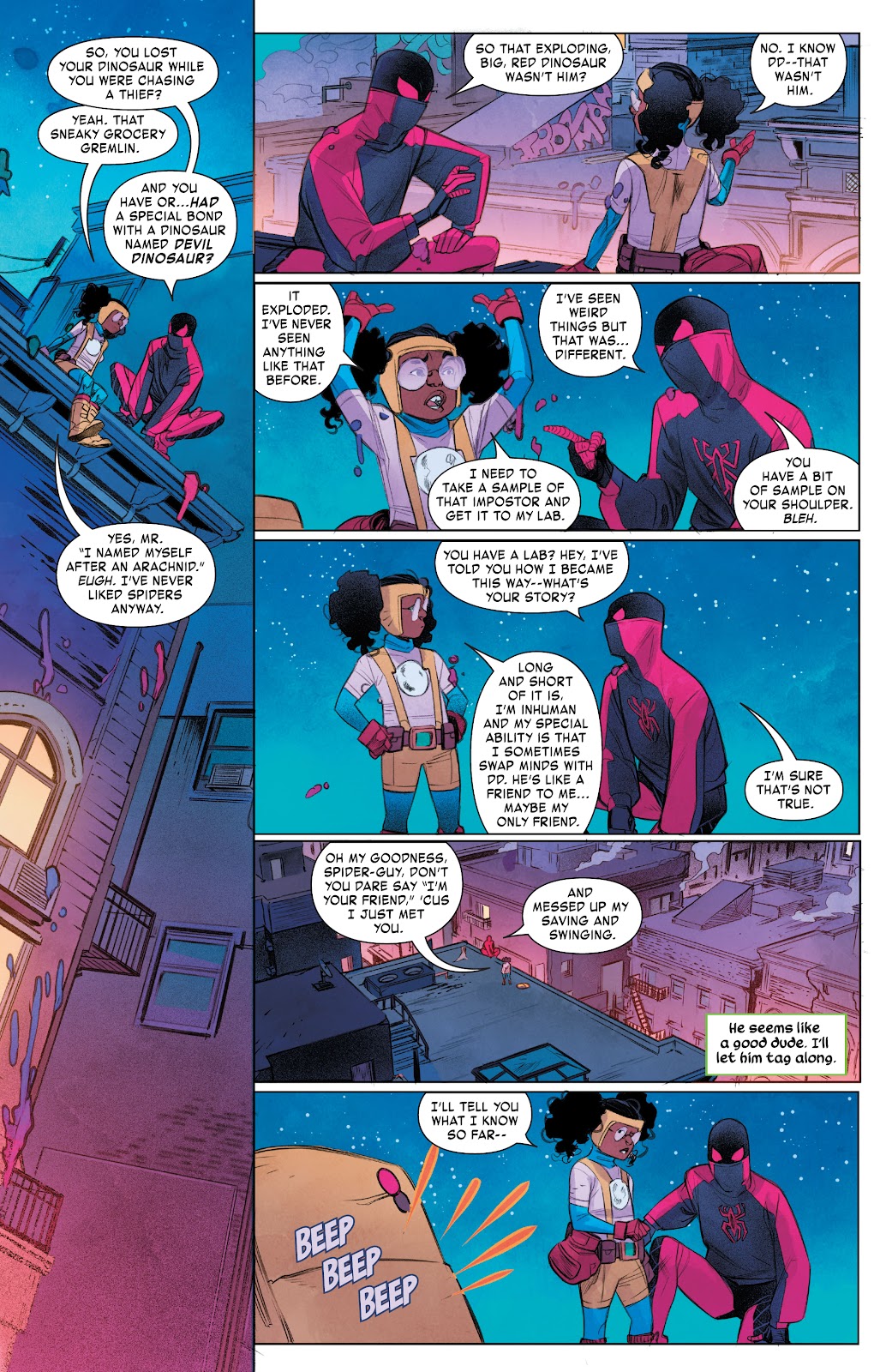 Miles Morales & Moon Girl issue 1 - Page 21
