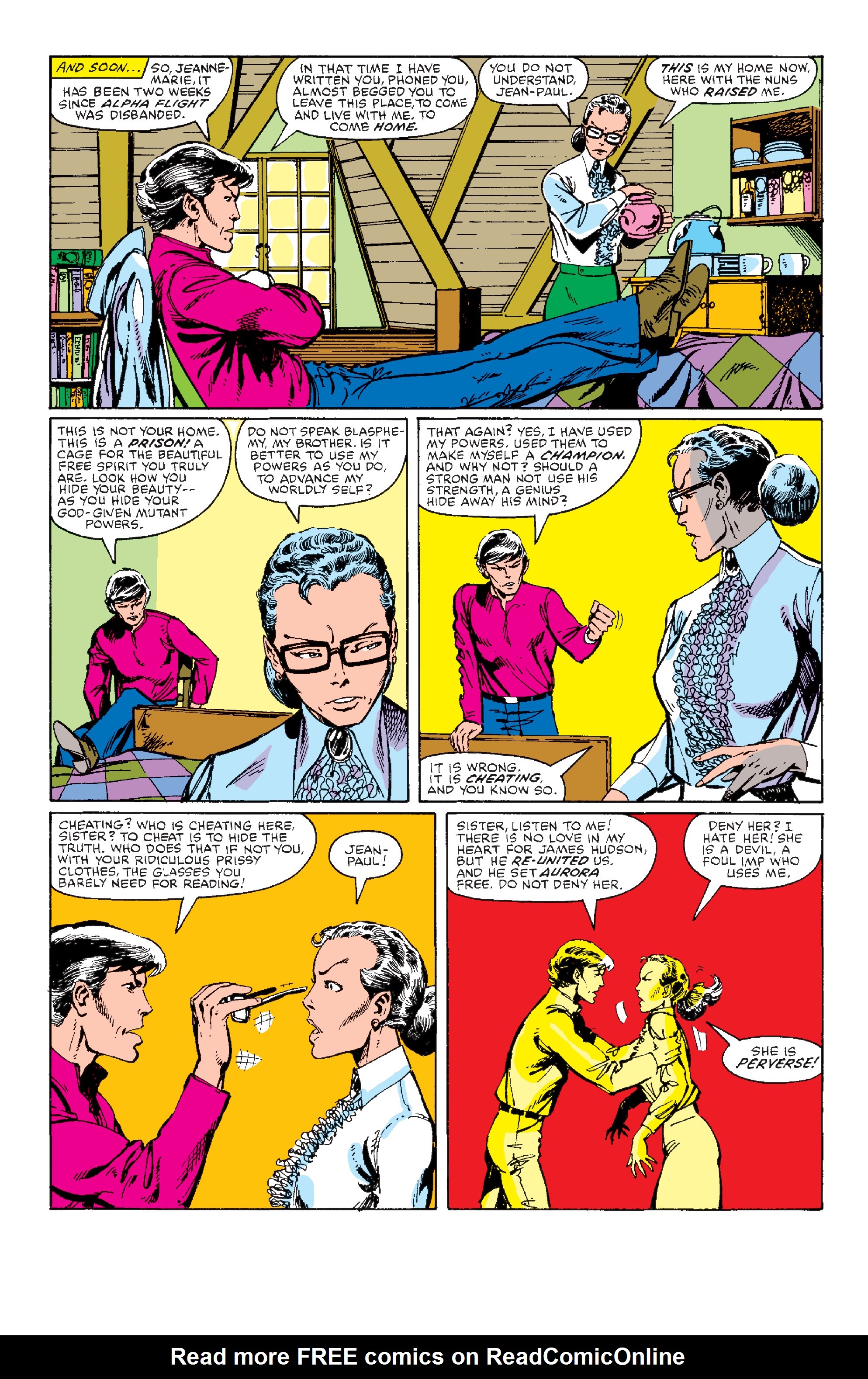 Read online Alpha Flight (1983) comic -  Issue # _Facsimile Edition 1 - 16