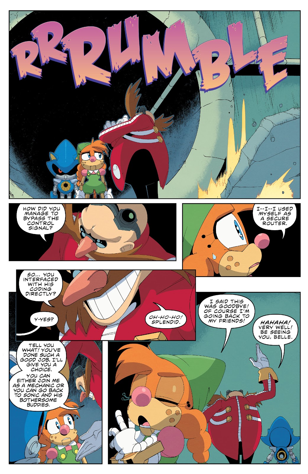 Sonic the Hedgehog (2018) issue 50 - Page 35