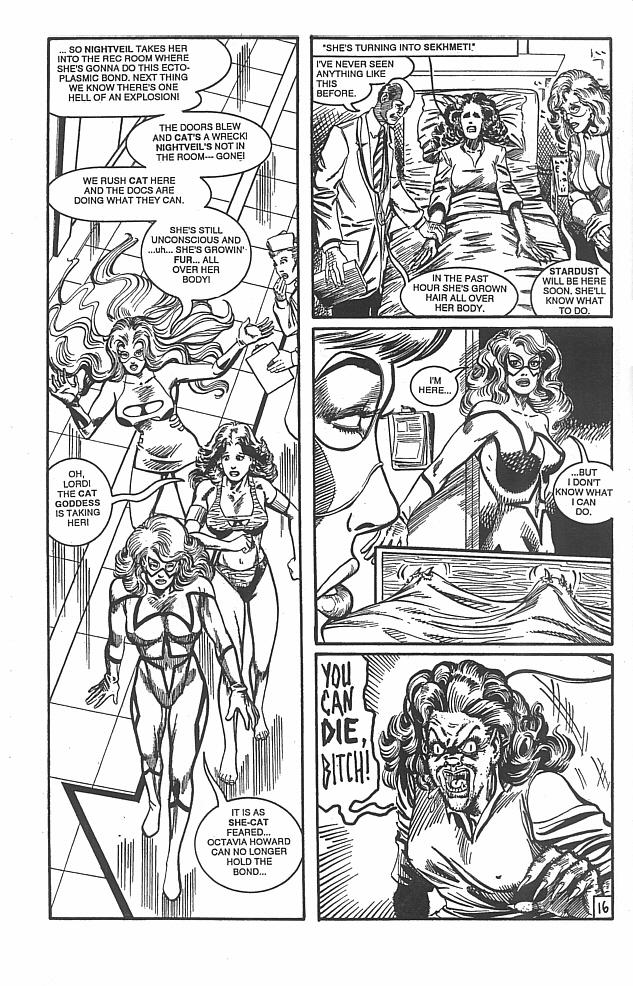Read online Femforce: Rampaging She-Cat! comic -  Issue # Full - 39