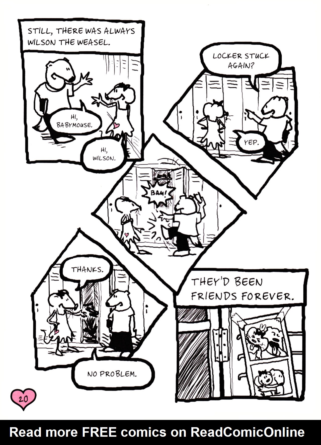 Babymouse 1 Read Babymouse Issue 1 Page 21