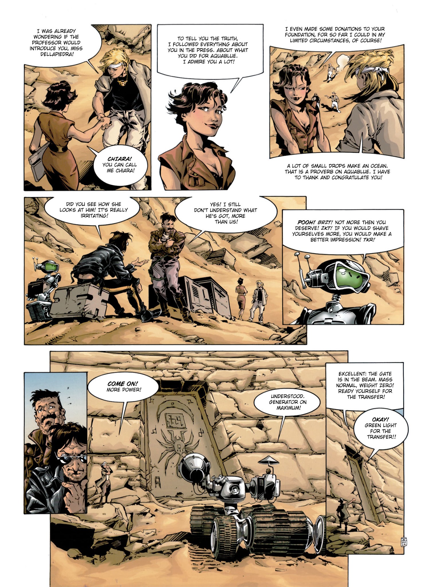 Read online Aquablue comic -  Issue #10 - 25