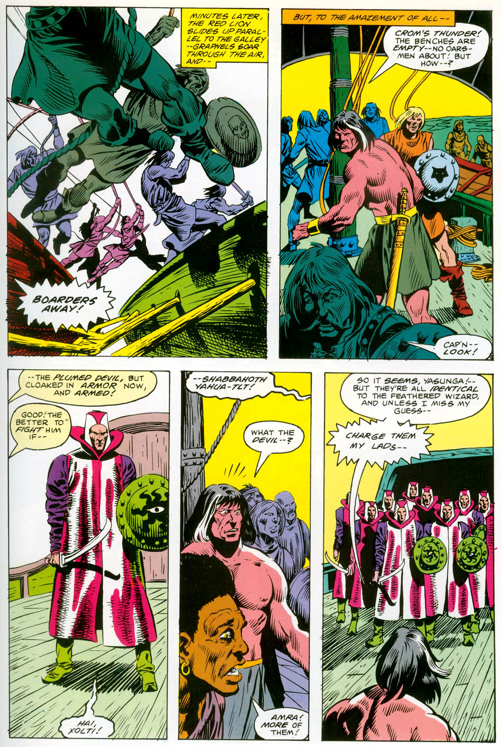 Read online Marvel Graphic Novel comic -  Issue #42 - Conan of the Isles - 44