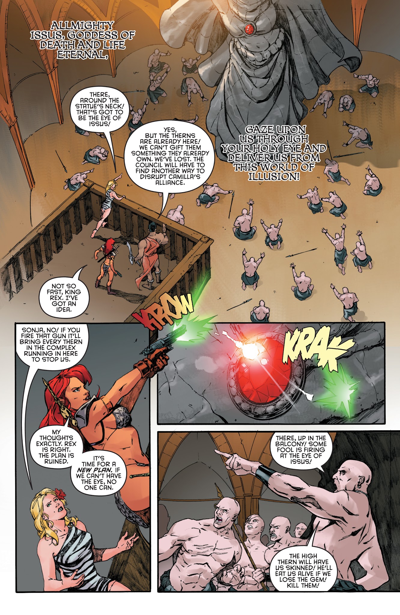 Read online Pathfinder: Worldscape (2017) comic -  Issue # Issue Red Sonja - 14