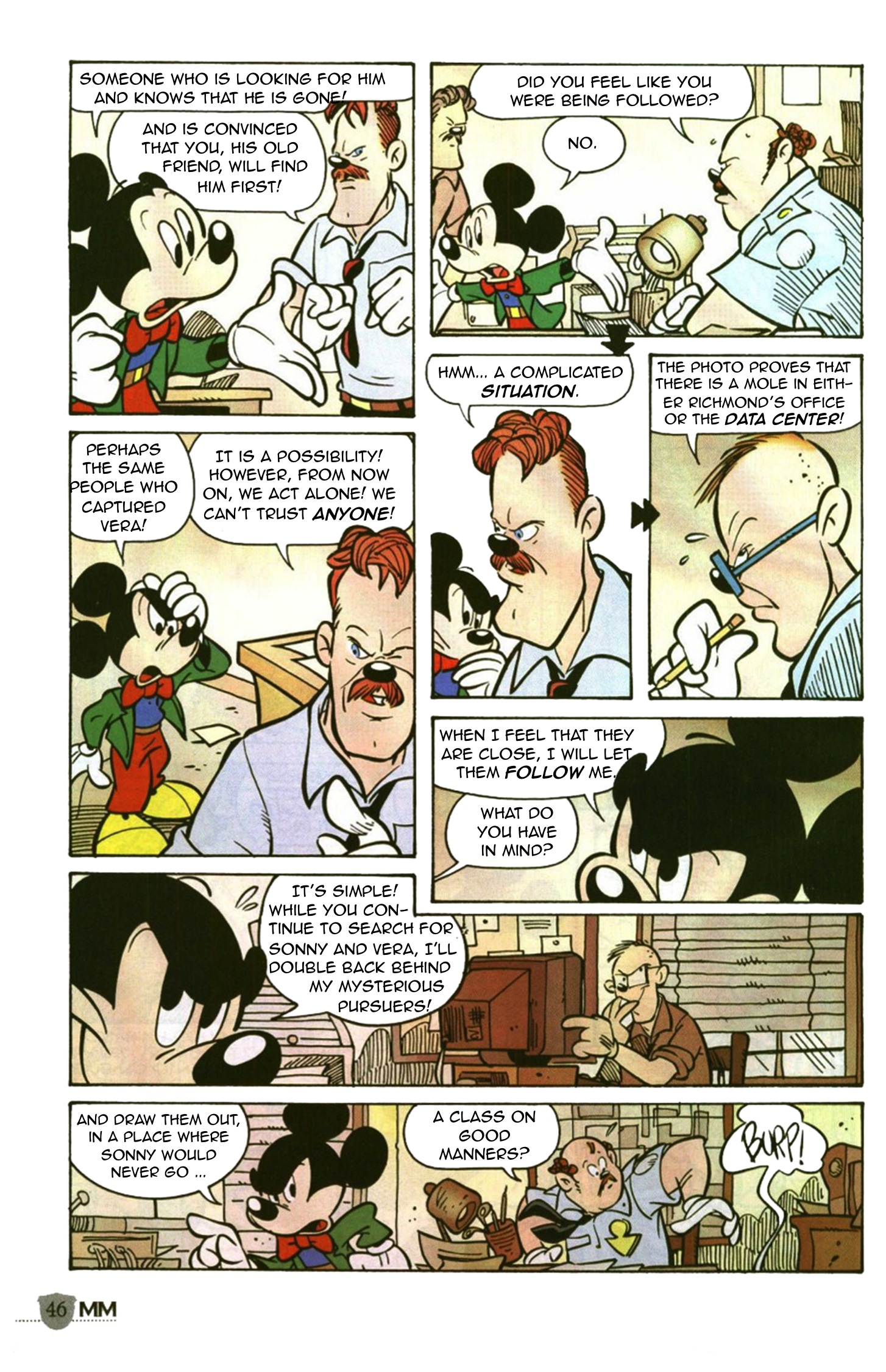 Read online Mickey Mouse Mystery Magazine comic -  Issue #2 - 46