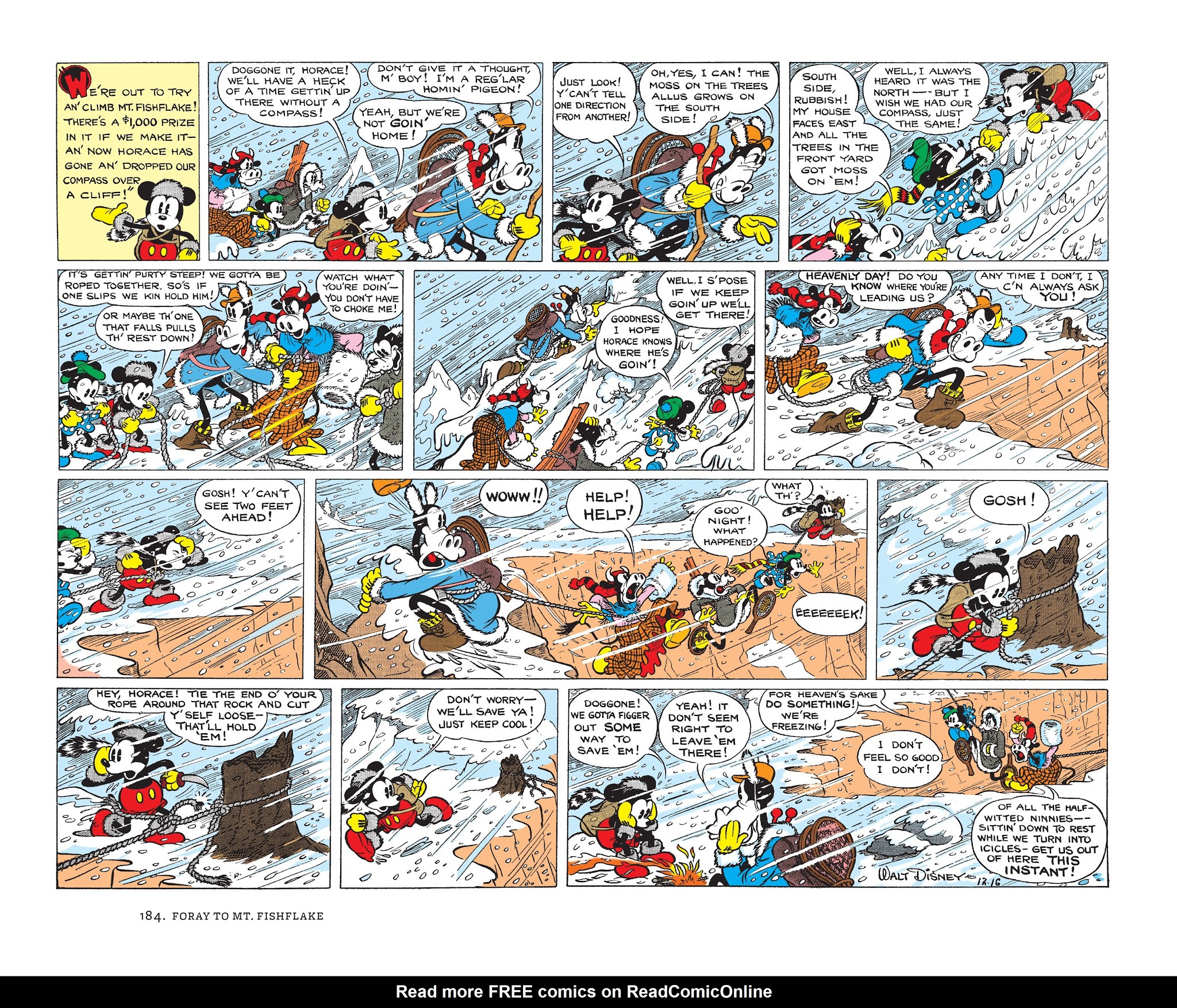 Read online Walt Disney's Mickey Mouse Color Sundays comic -  Issue # TPB 1 (Part 2) - 84