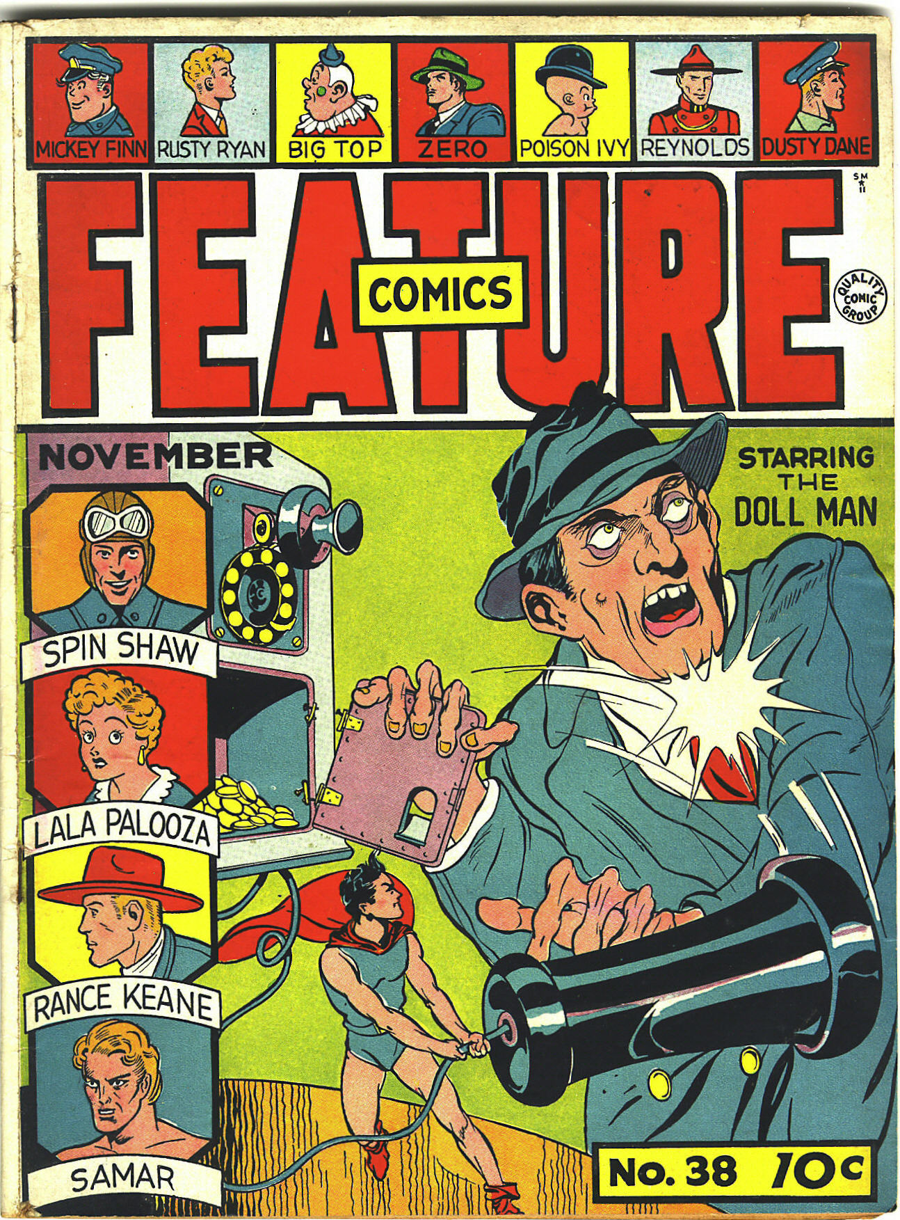 Read online Feature Comics comic -  Issue #38 - 1