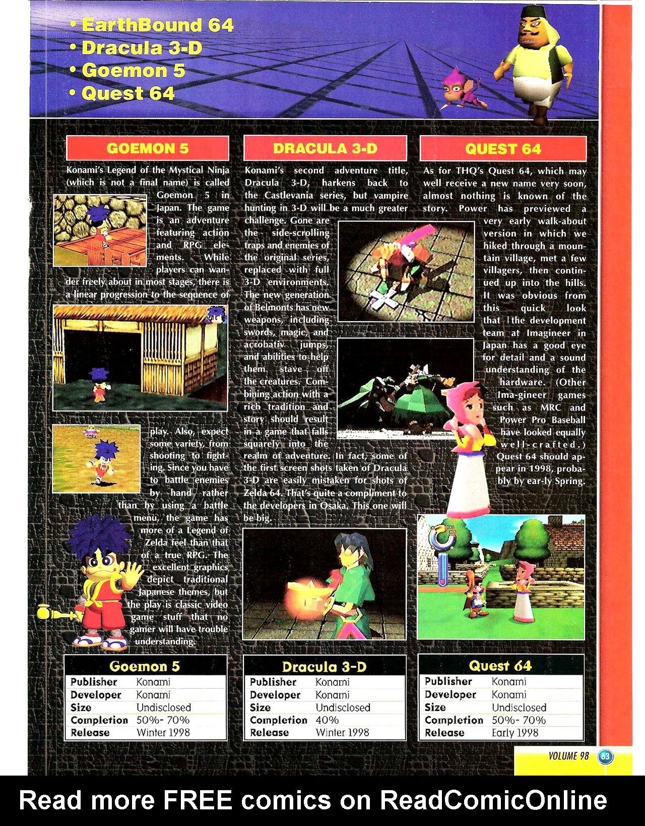 Read online Nintendo Power comic -  Issue #98 - 69