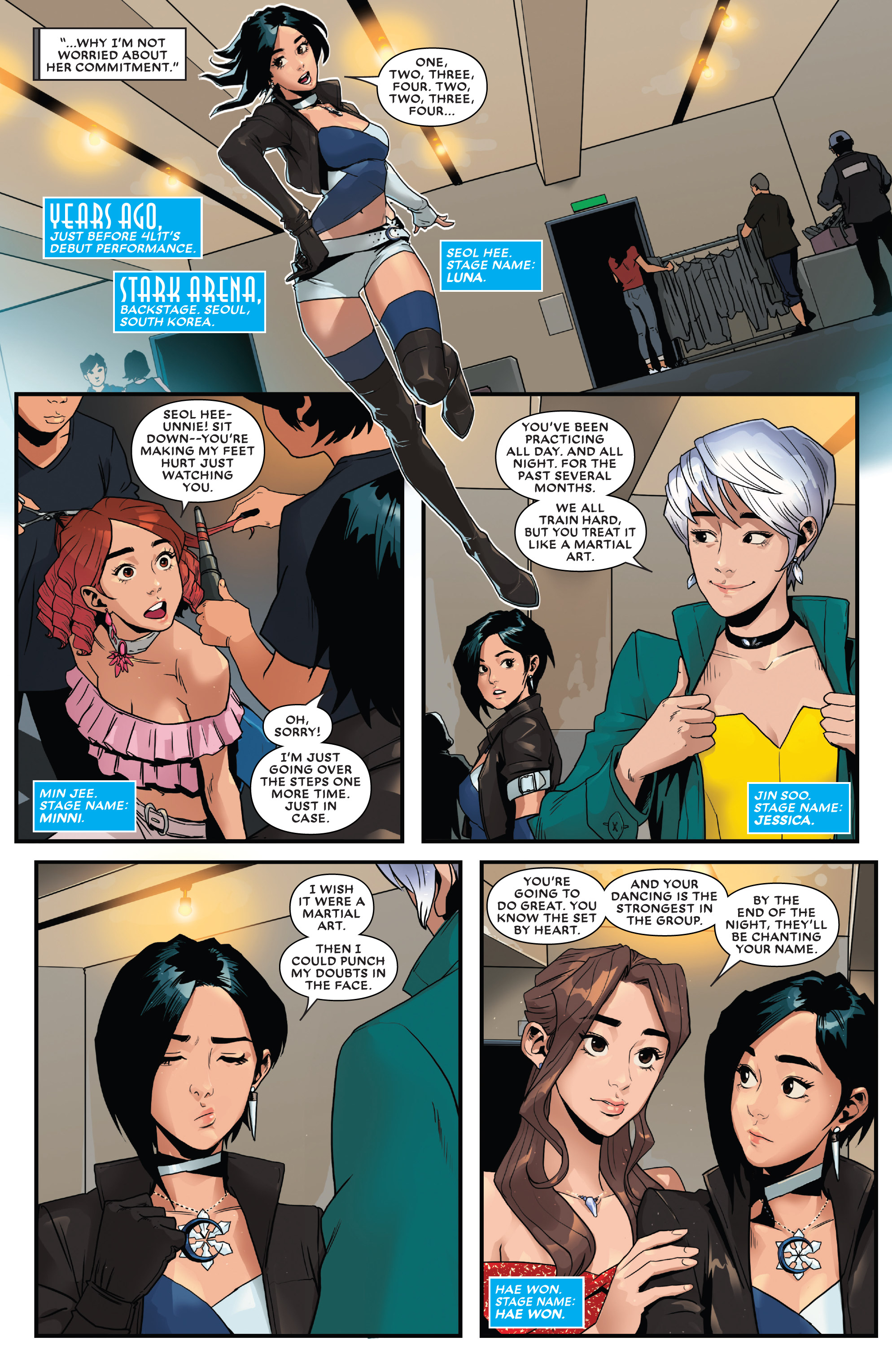 Read online Future Fight Firsts: Luna Snow comic -  Issue # Full - 5