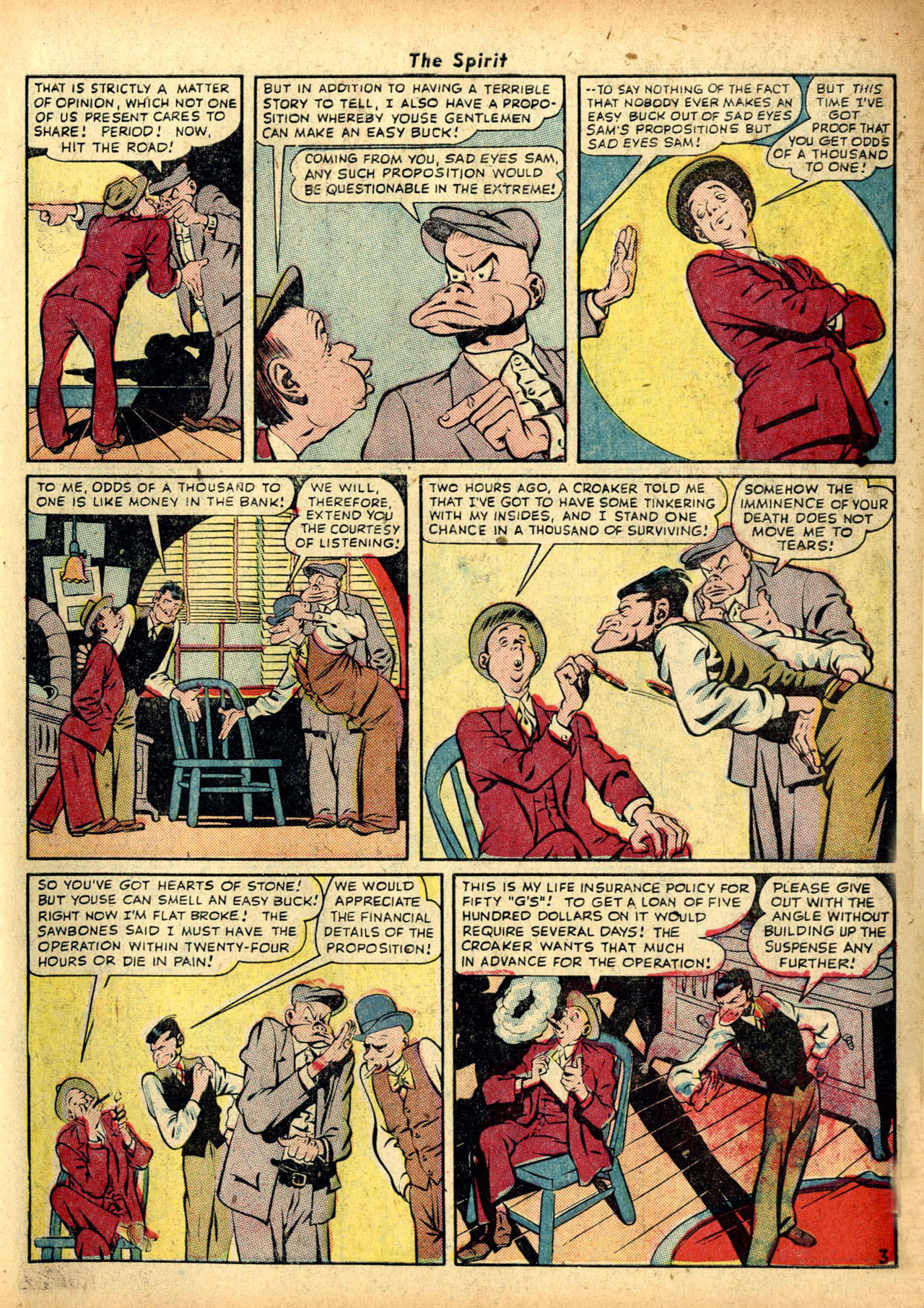 Read online The Spirit (1944) comic -  Issue #5 - 45