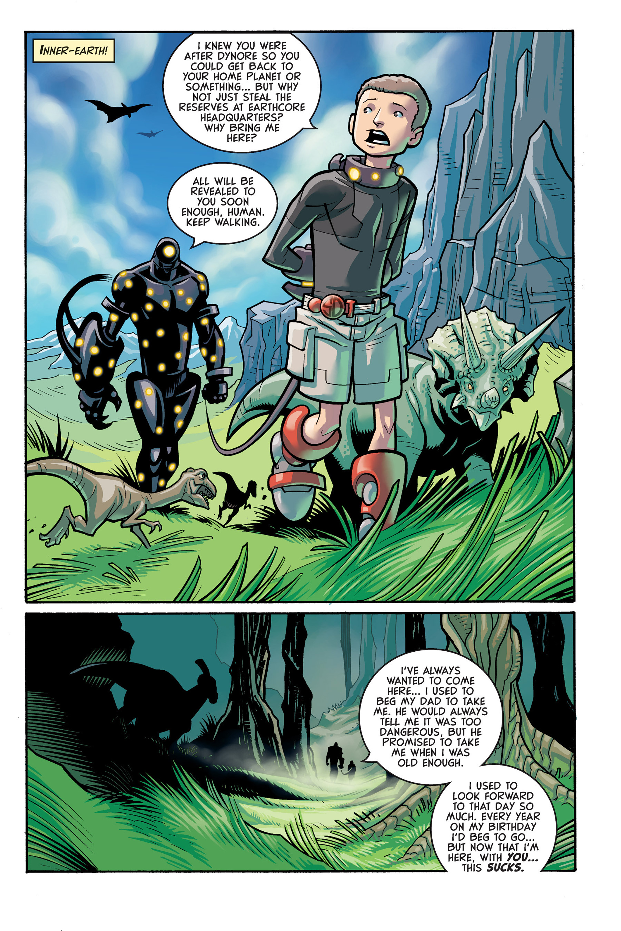Read online Super Dinosaur (2011) comic -  Issue # _TPB 3 - 10